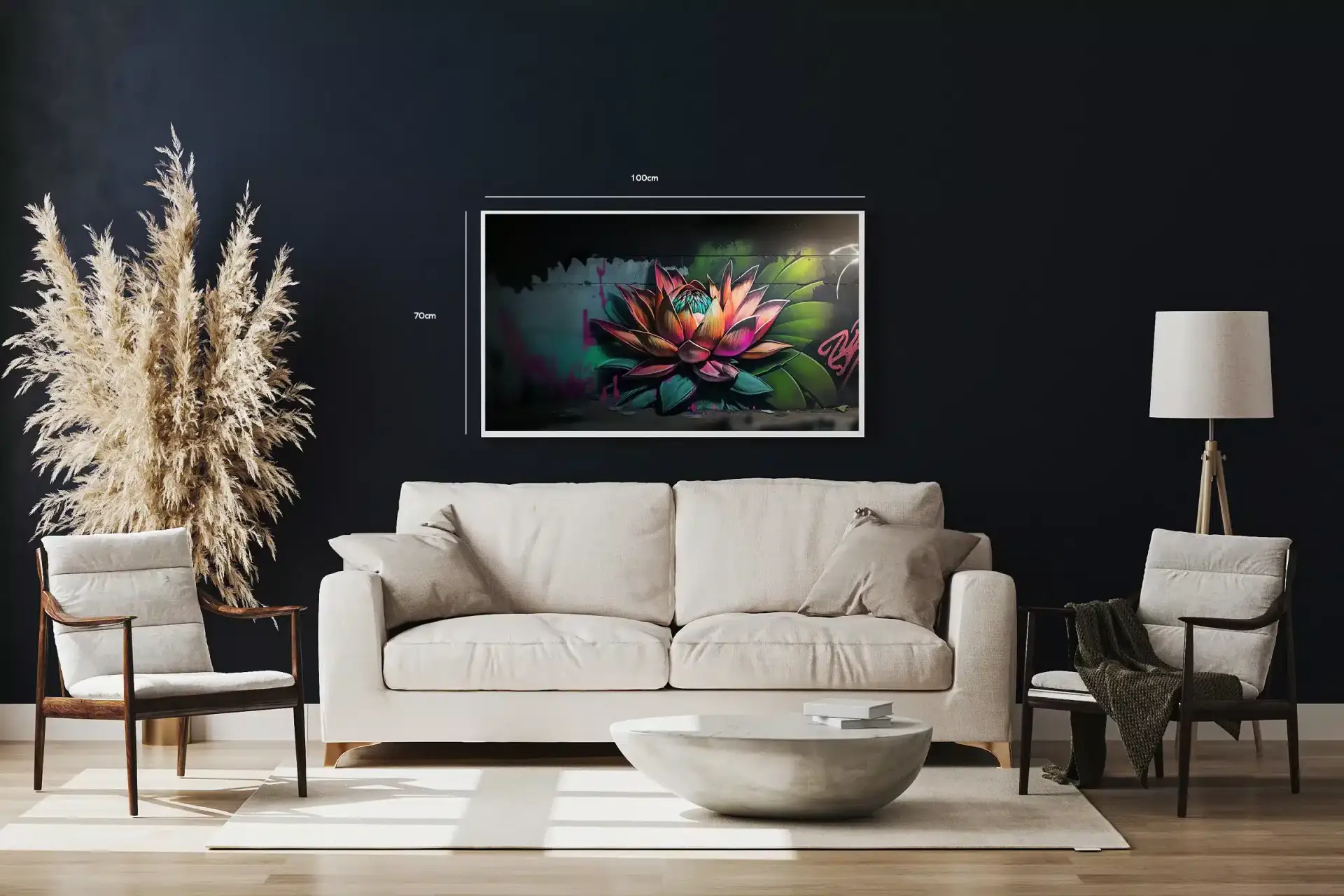 Rå Lotus Plakat