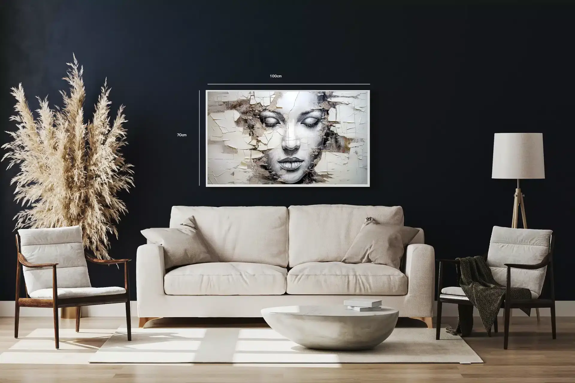 Beton Silhuet Plakat