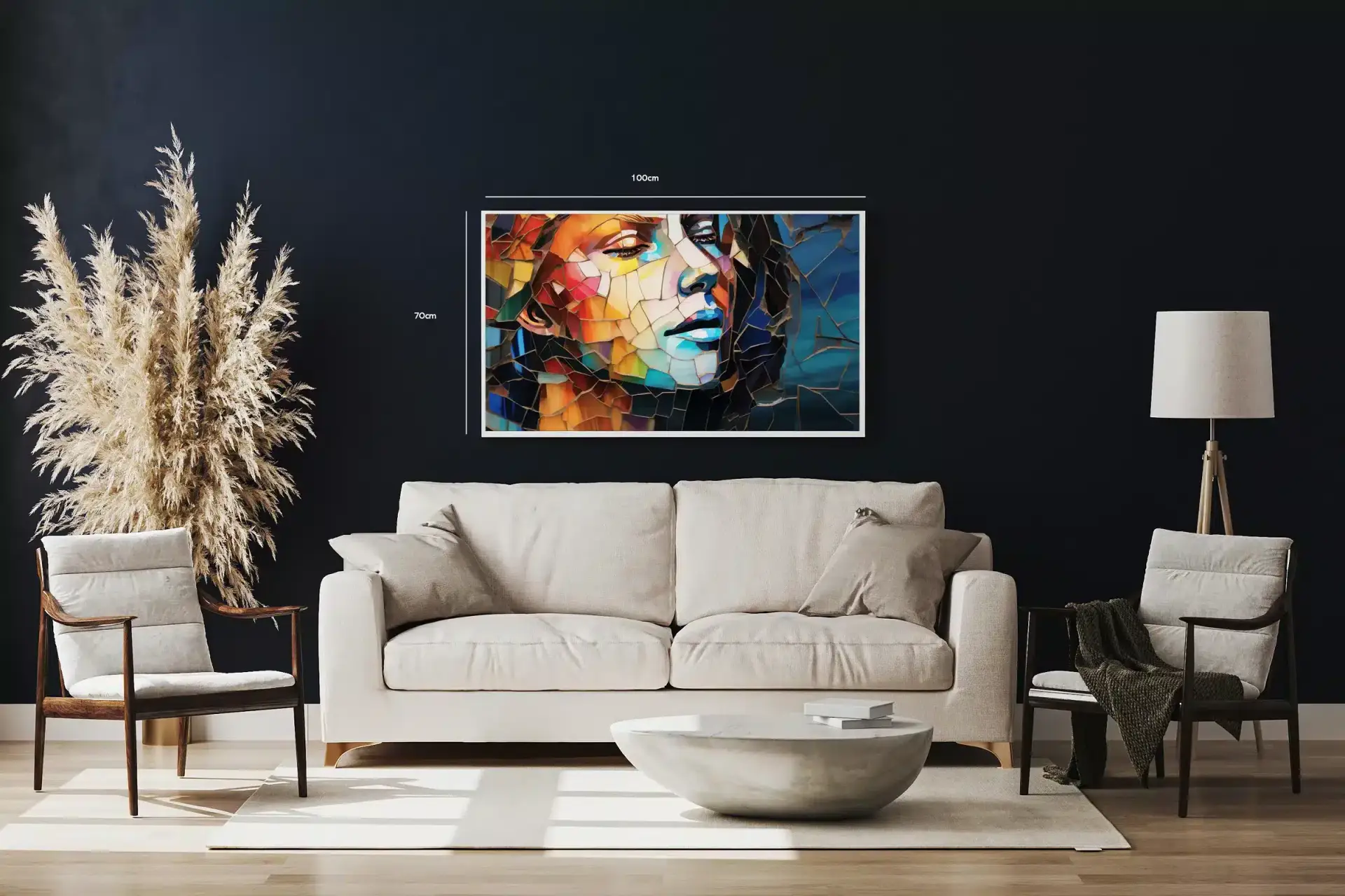 Sort Silhuet Plakat