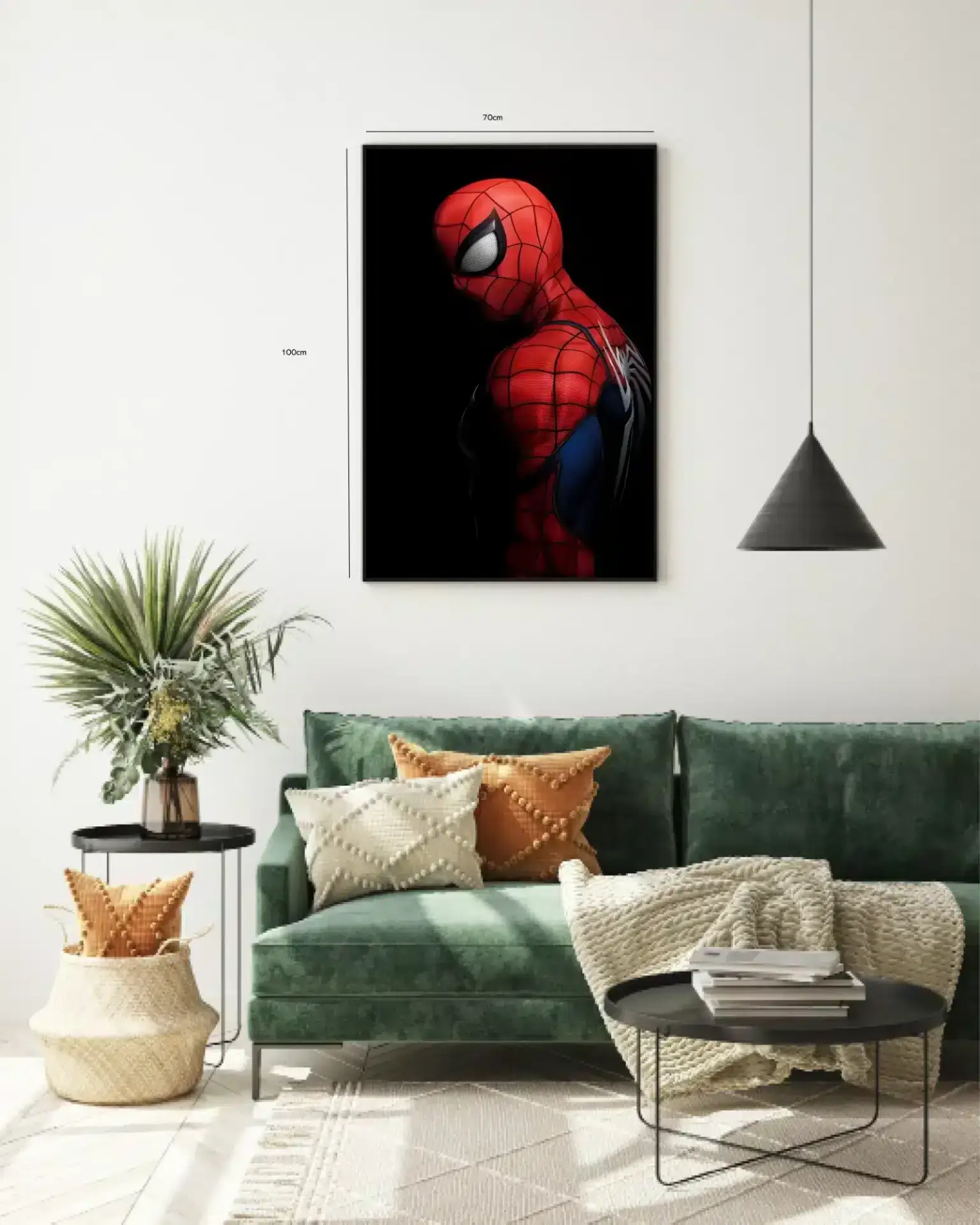 Spider-man i Mørk Silhuet