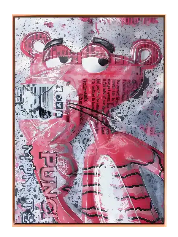 Pink Panther Street Art
