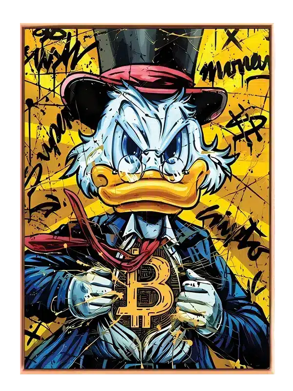 And med Bitcoin Emblem