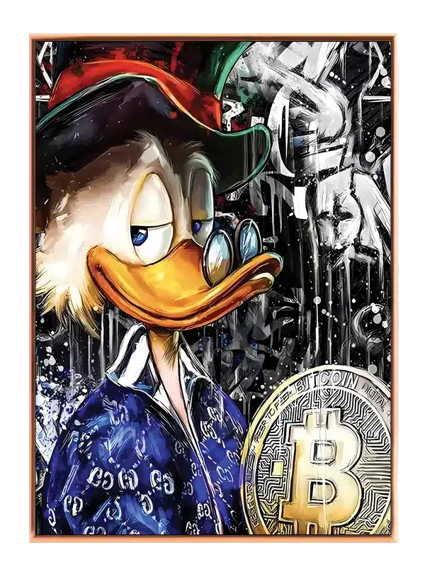 Ande med Bitcoin Mønt