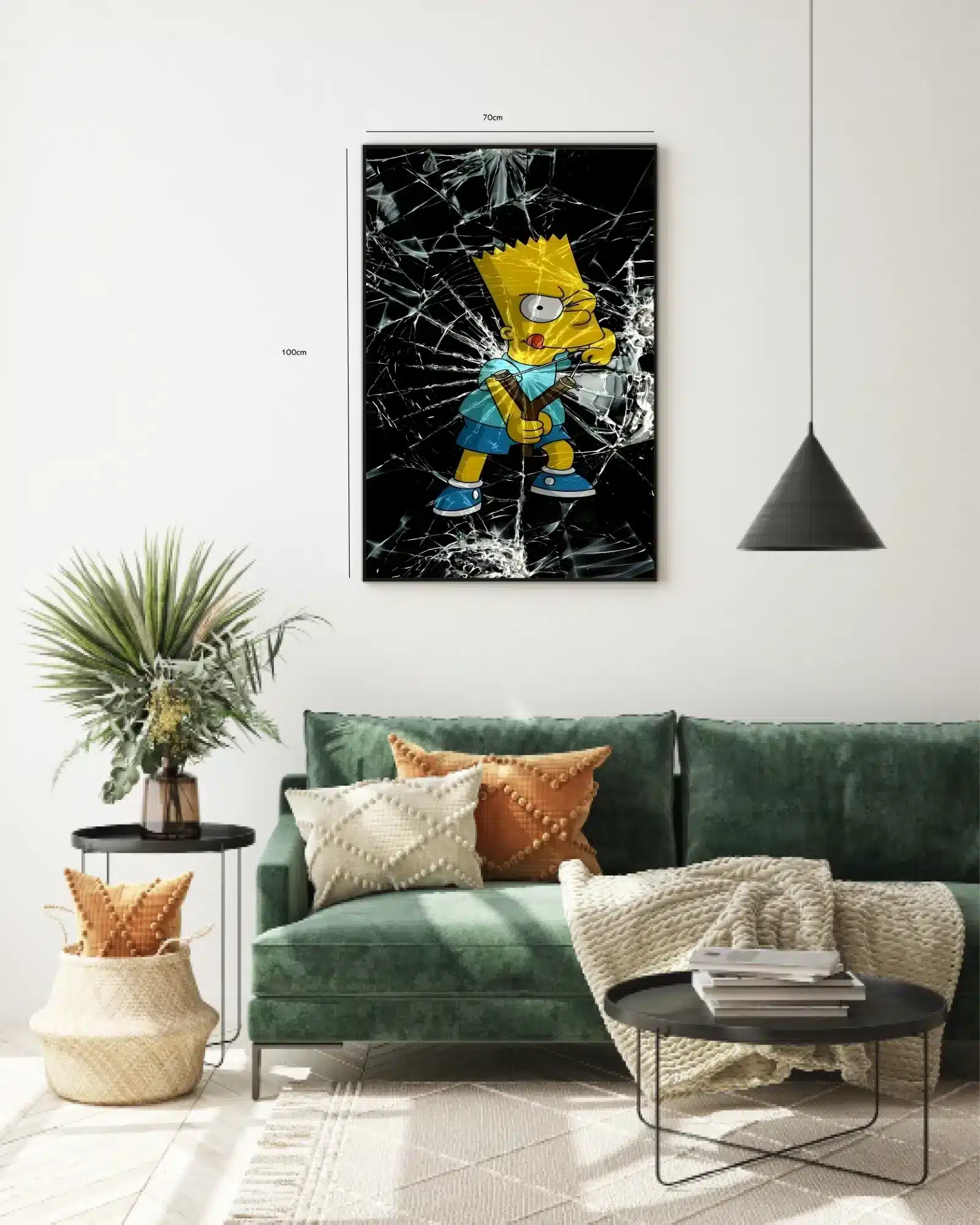 Bart med Slangebøsse og Glas