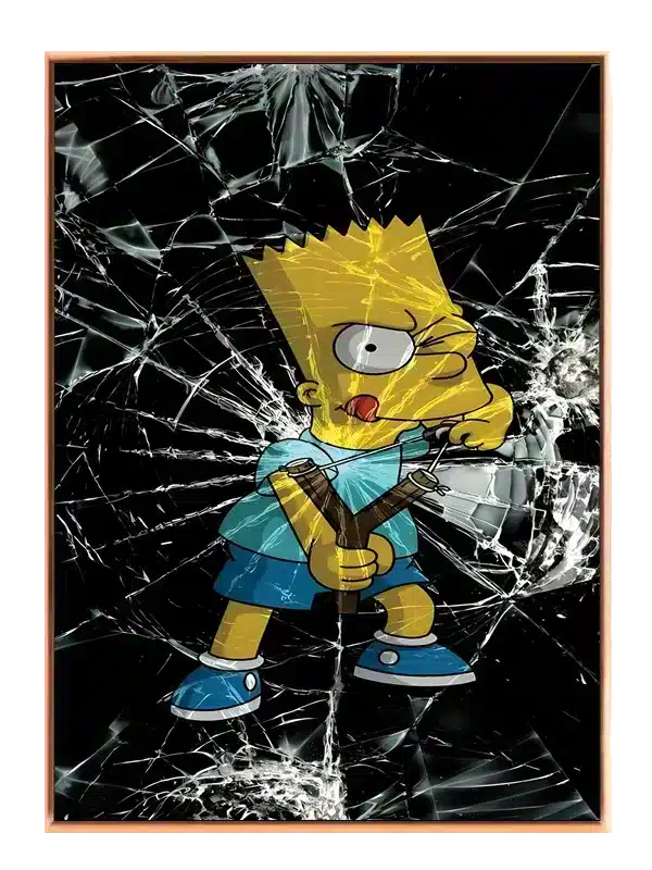Bart med Slangebøsse og Glas