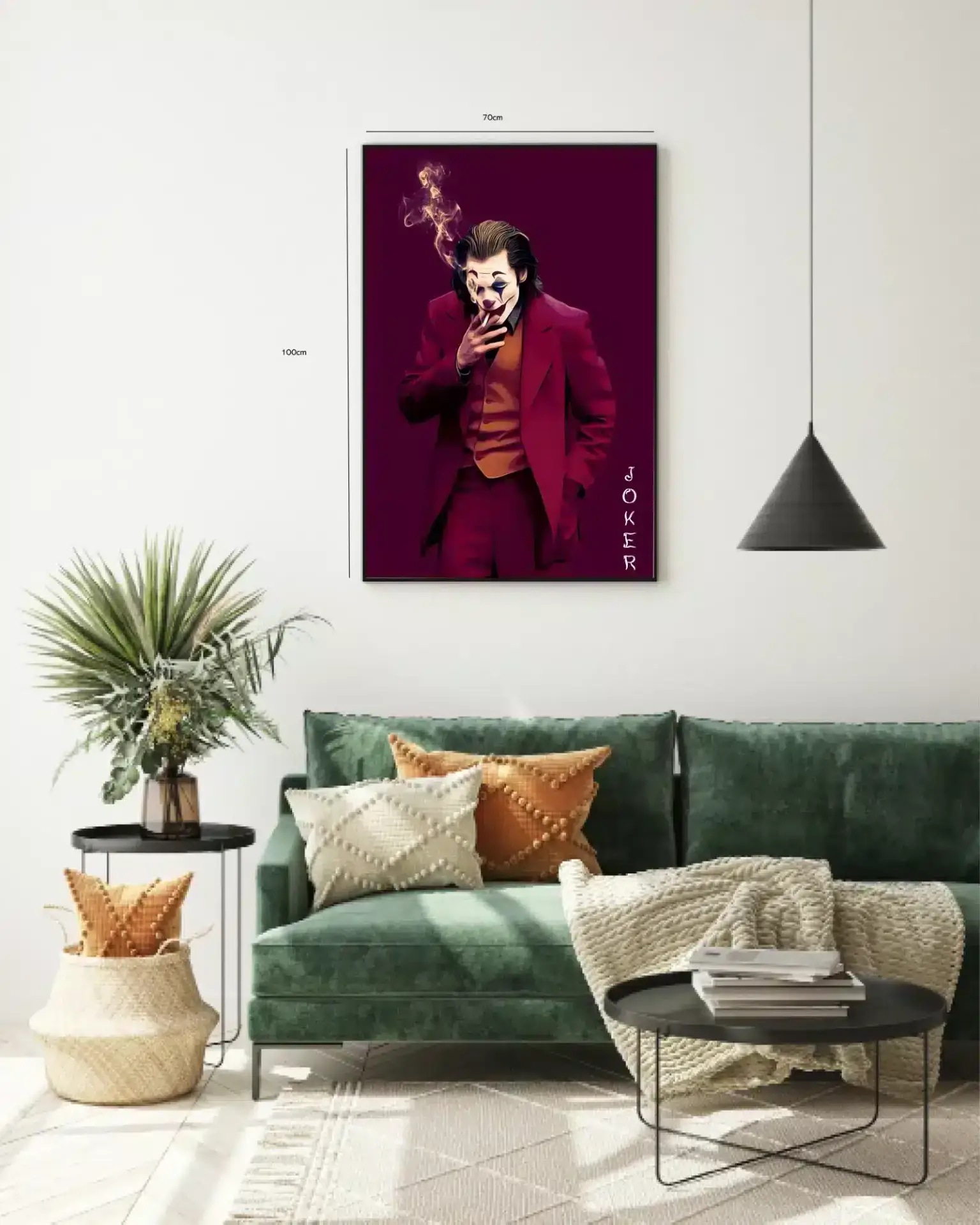 Joker med Cigaret Røg