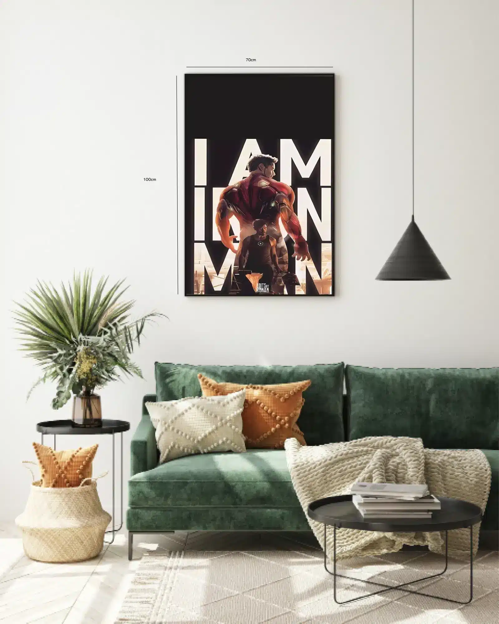 I Am Iron Man Silhuet