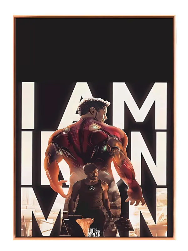 I Am Iron Man Silhuet