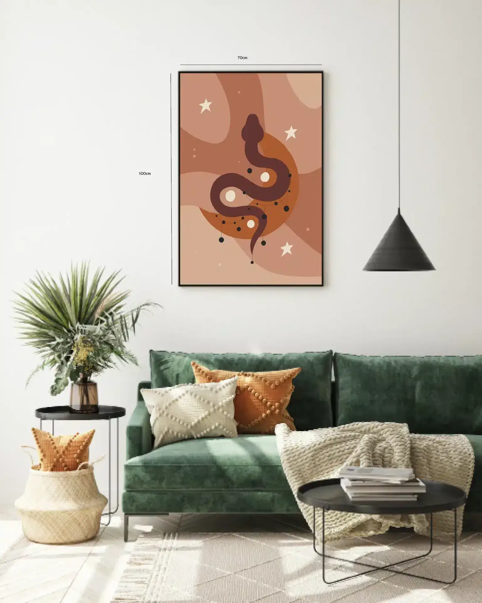 Celestial Serpent Orbit Plakat