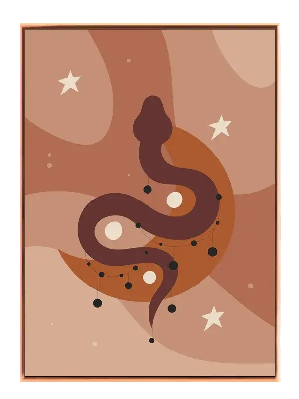 Celestial Serpent Orbit Plakat
