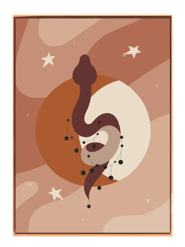 Celestial Orbit Form Plakat