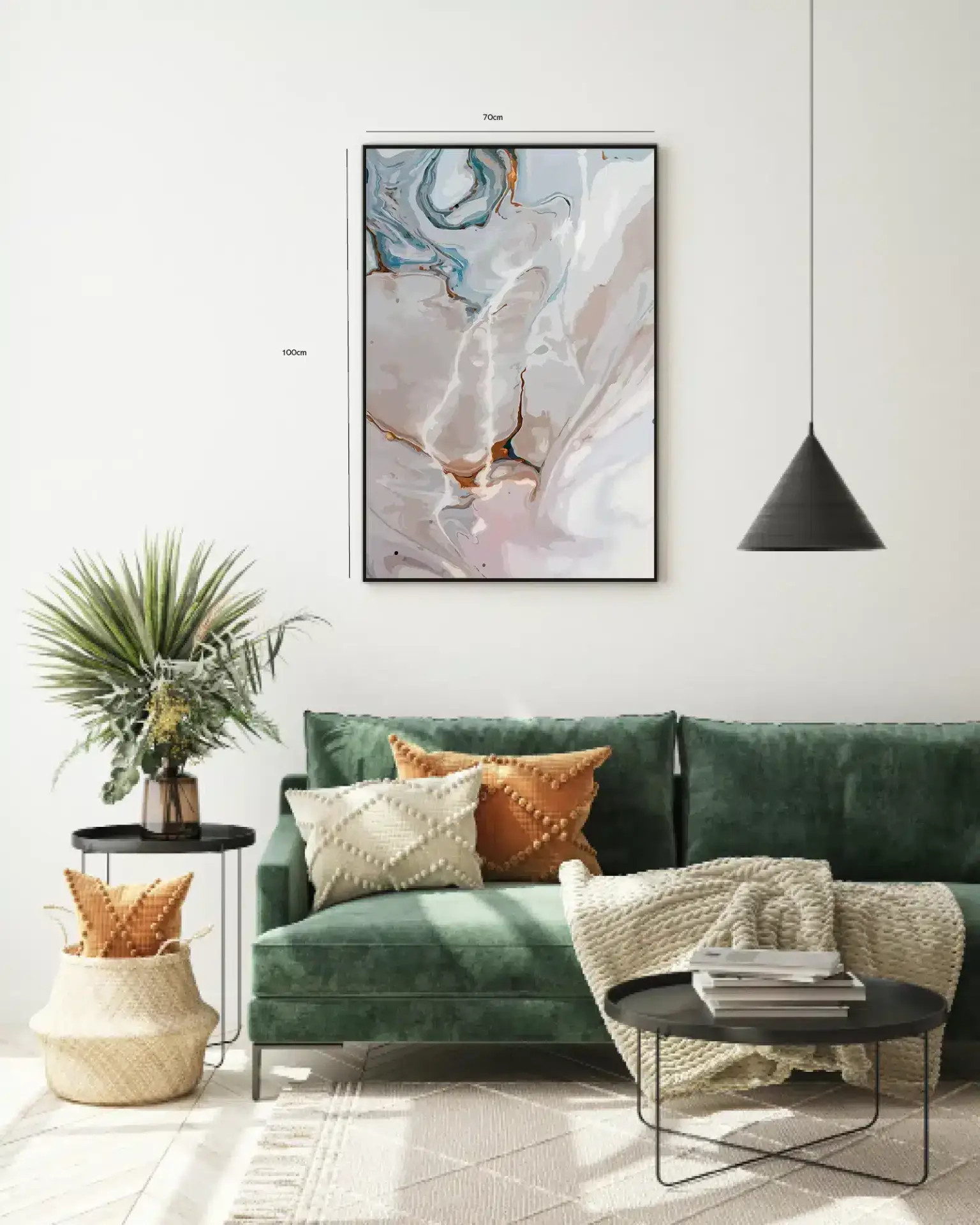 Veined Marble Flow Plakat