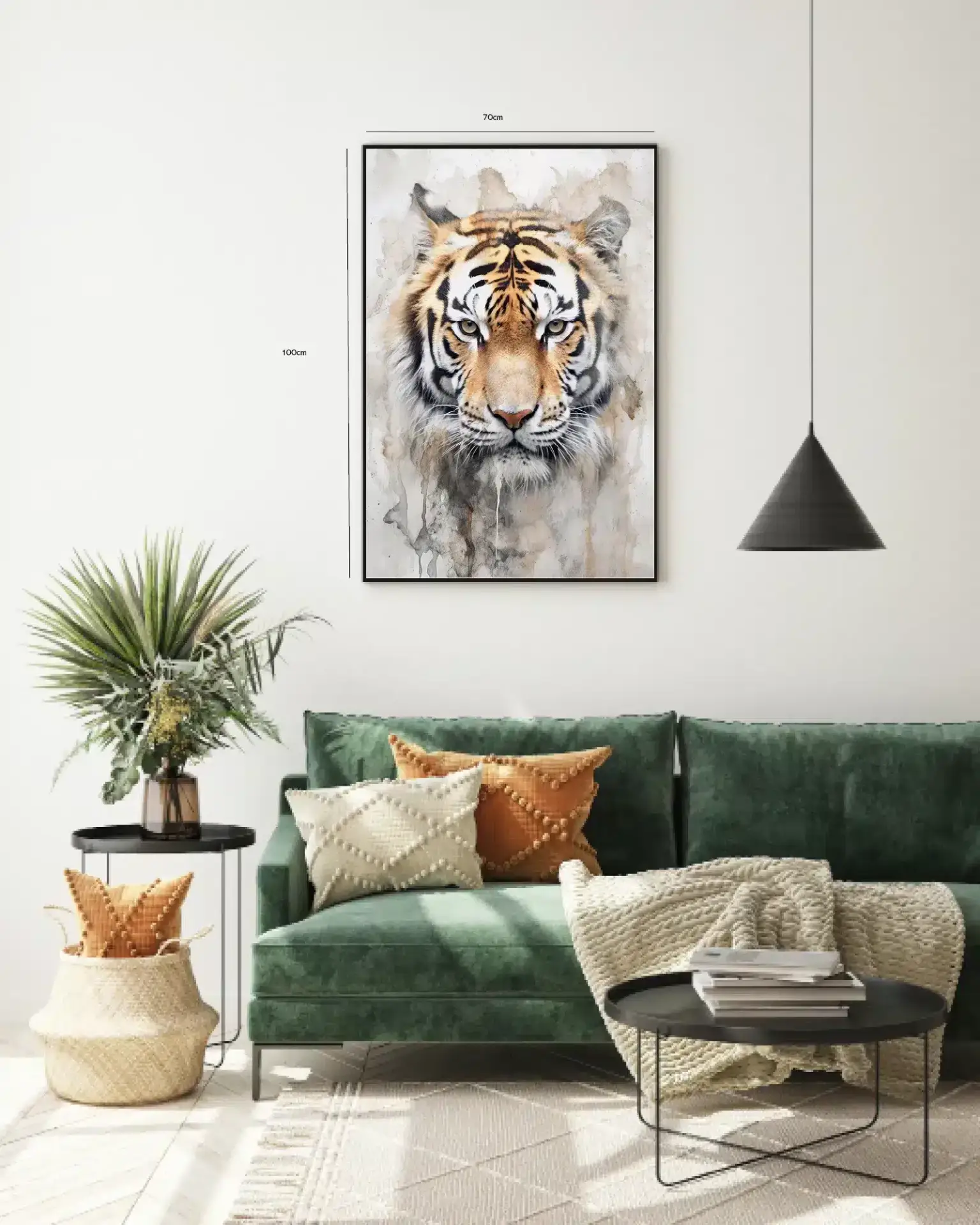 Regal Tiger Gaze Plakat
