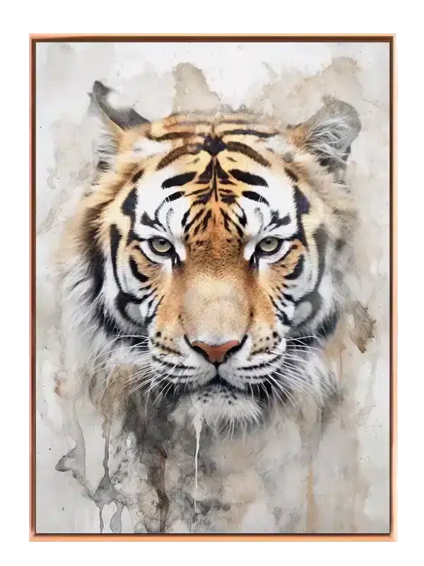 Regal Tiger Gaze Plakat