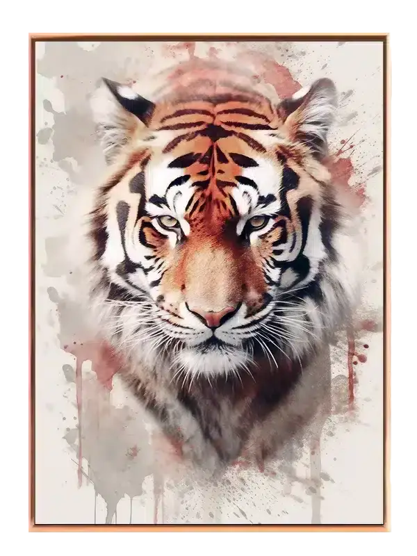 Fierce Tiger Gaze Plakat