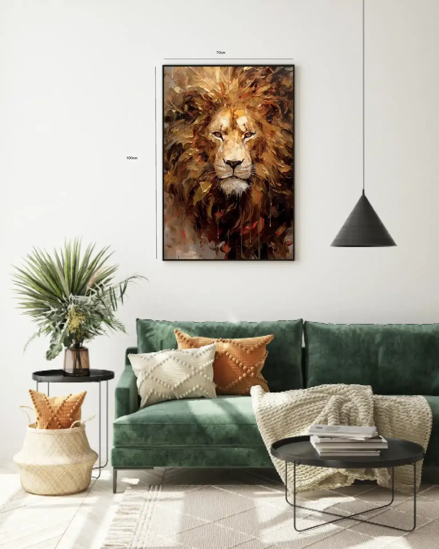 Regal Flame Mane Plakat