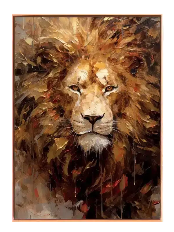 Regal Flame Mane Plakat
