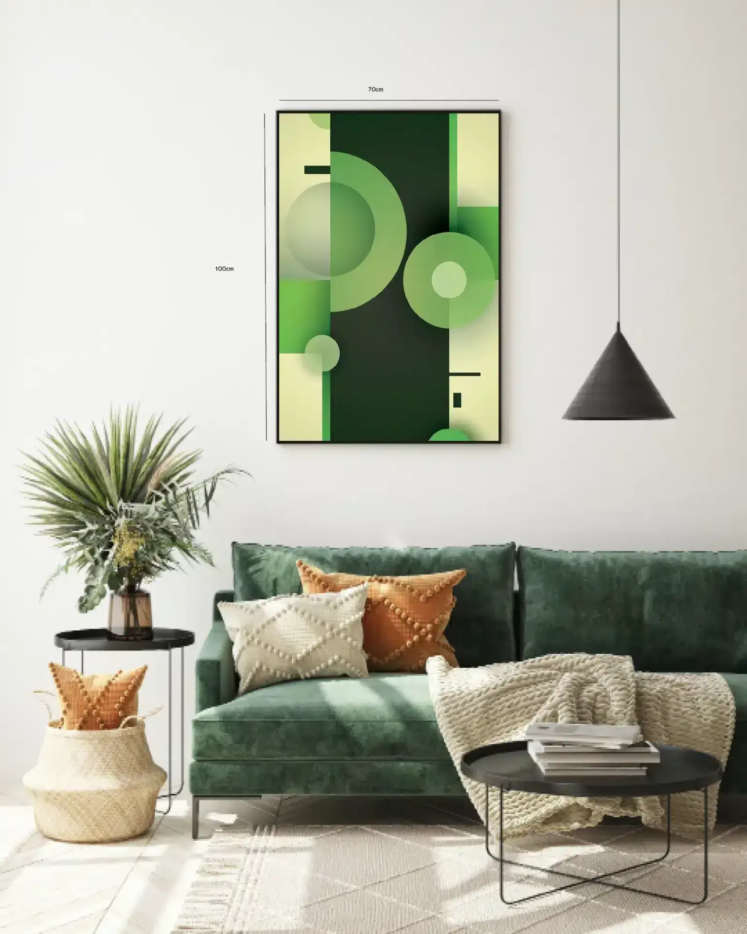 Emerald Orb Layers Plakat