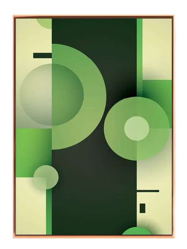 Emerald Orb Layers Plakat