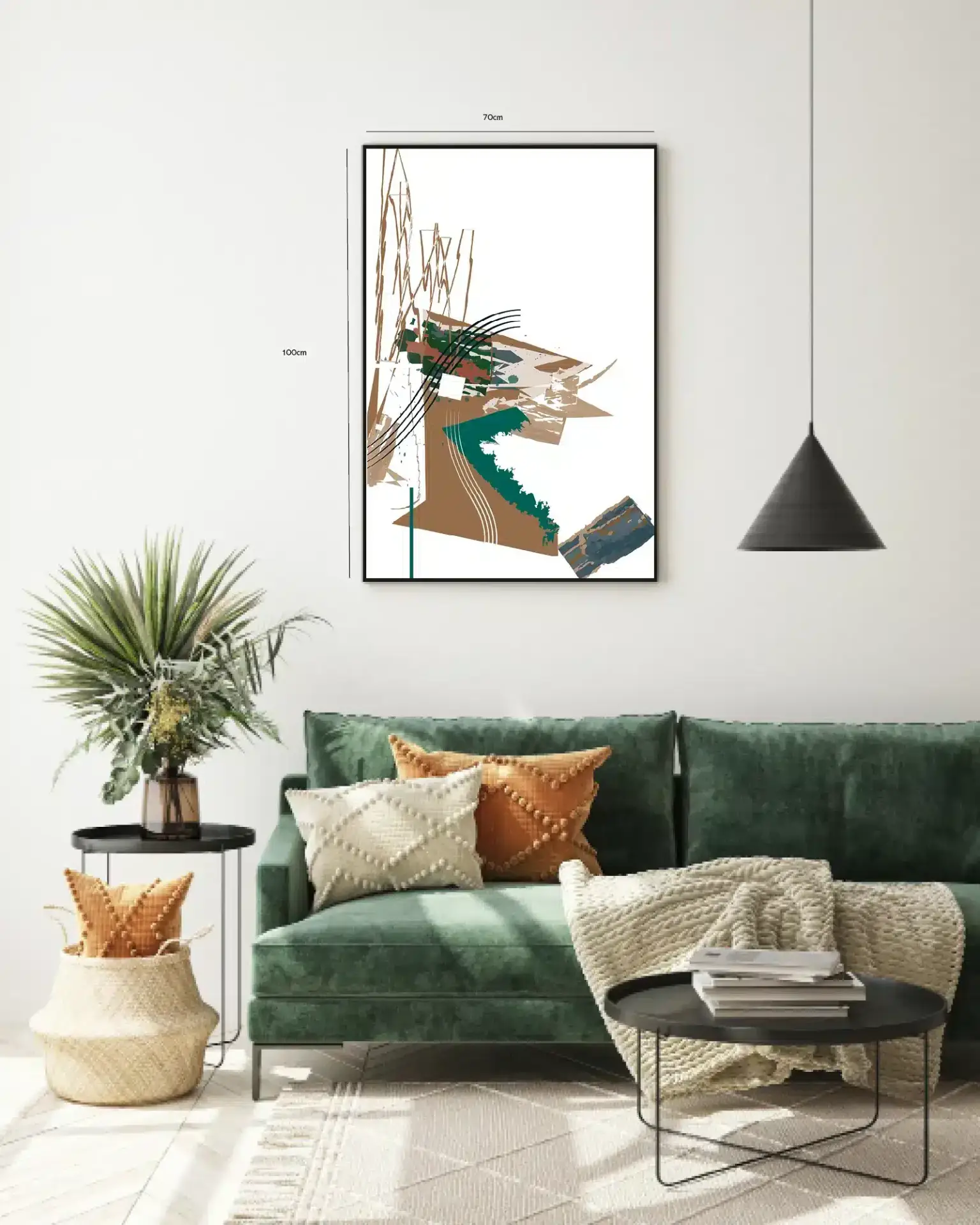 Earth Veins Composition Plakat