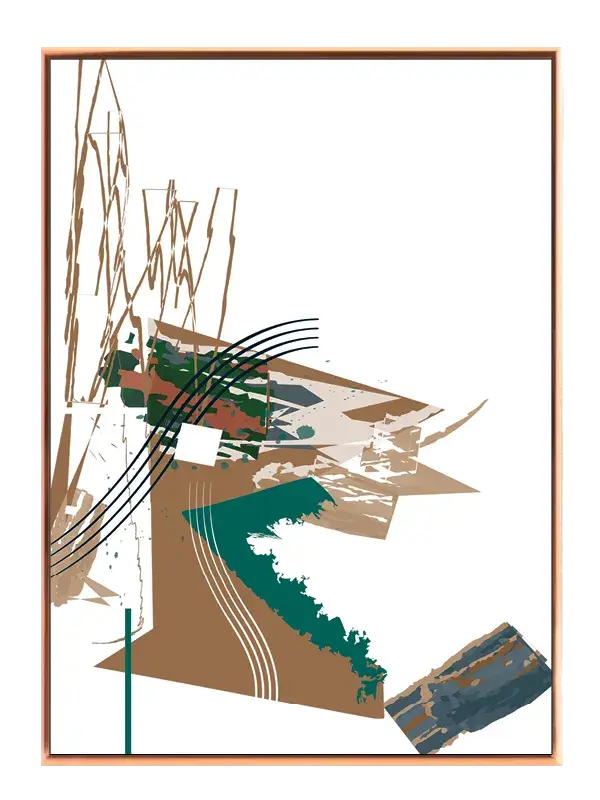 Earth Veins Composition Plakat