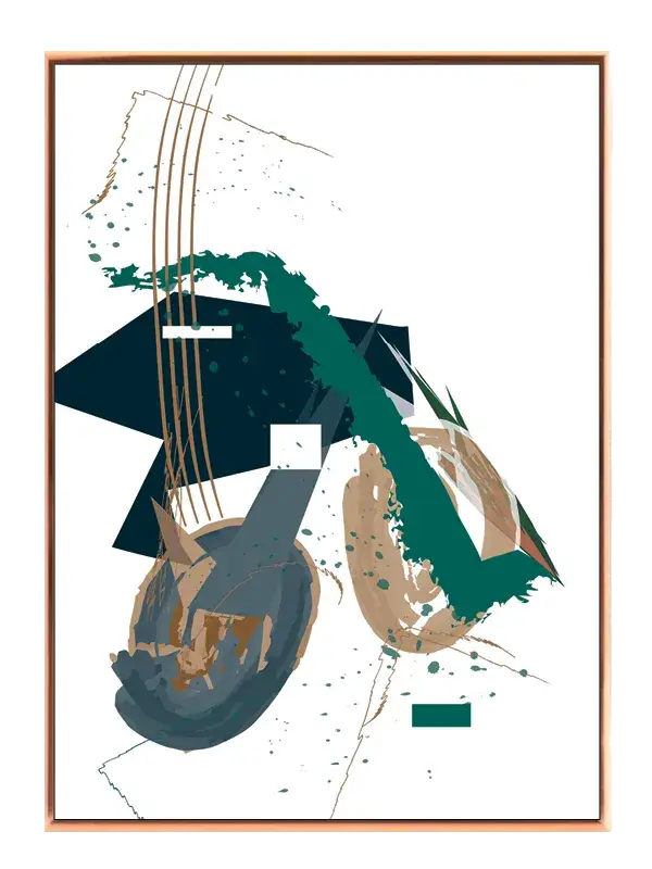 Emerald Geometry Plakat