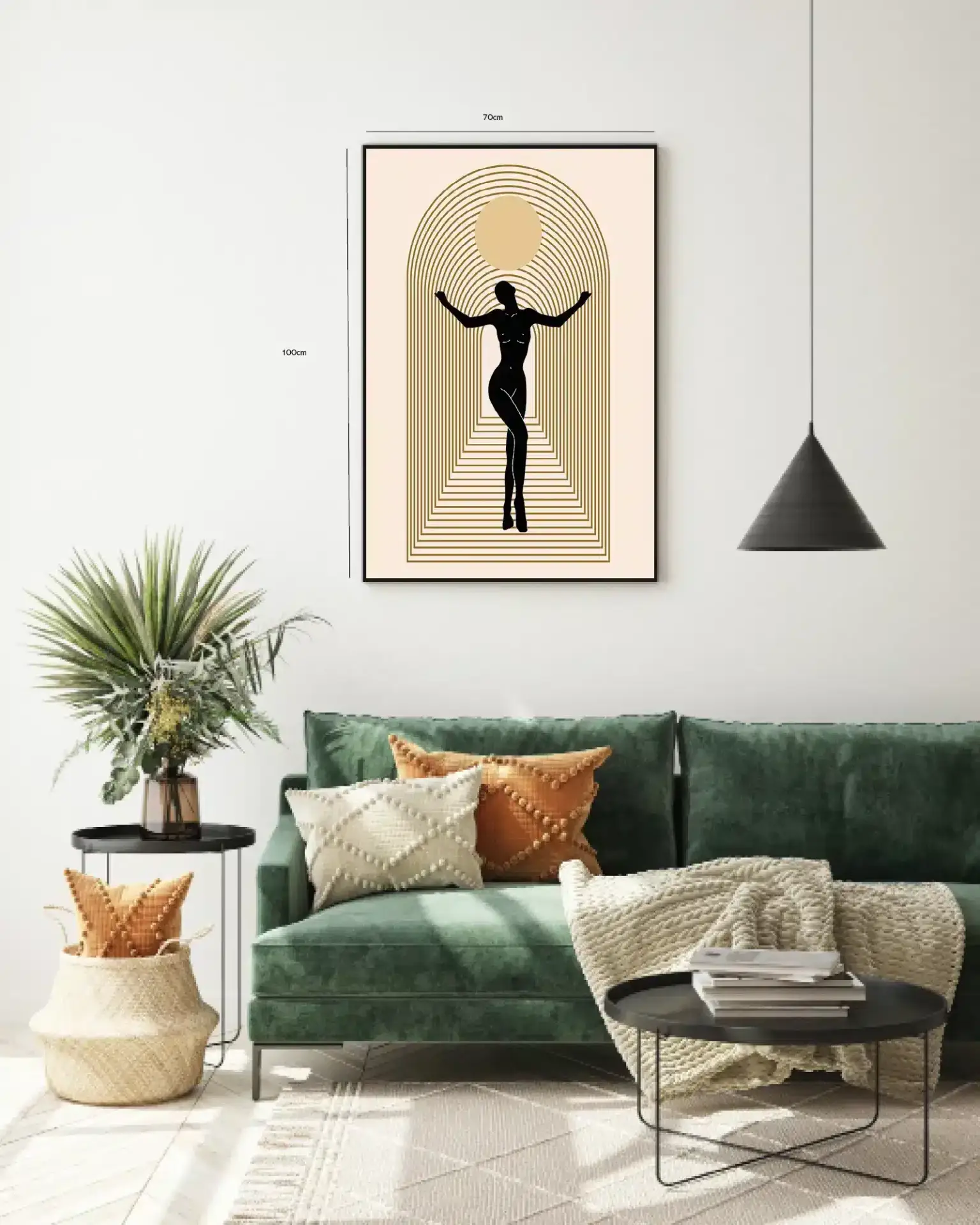 Silhouette Radiance Plakat