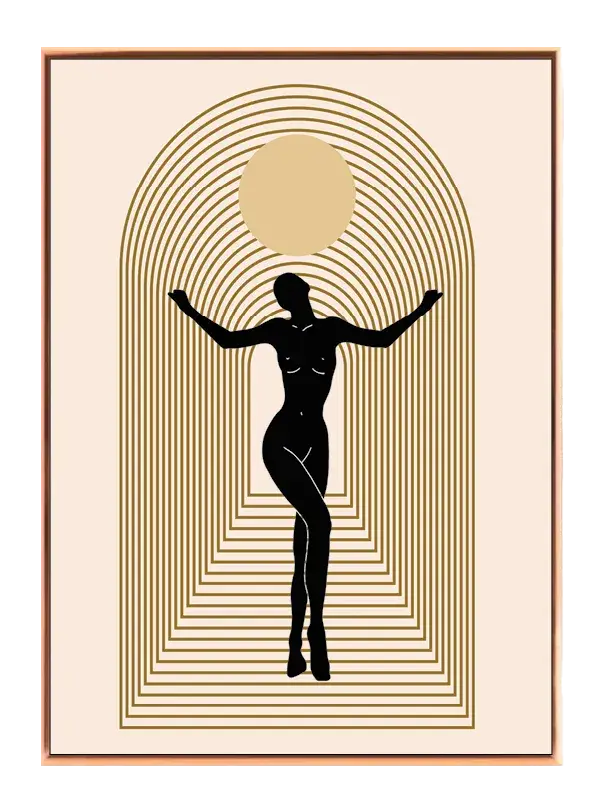 Silhouette Radiance Plakat