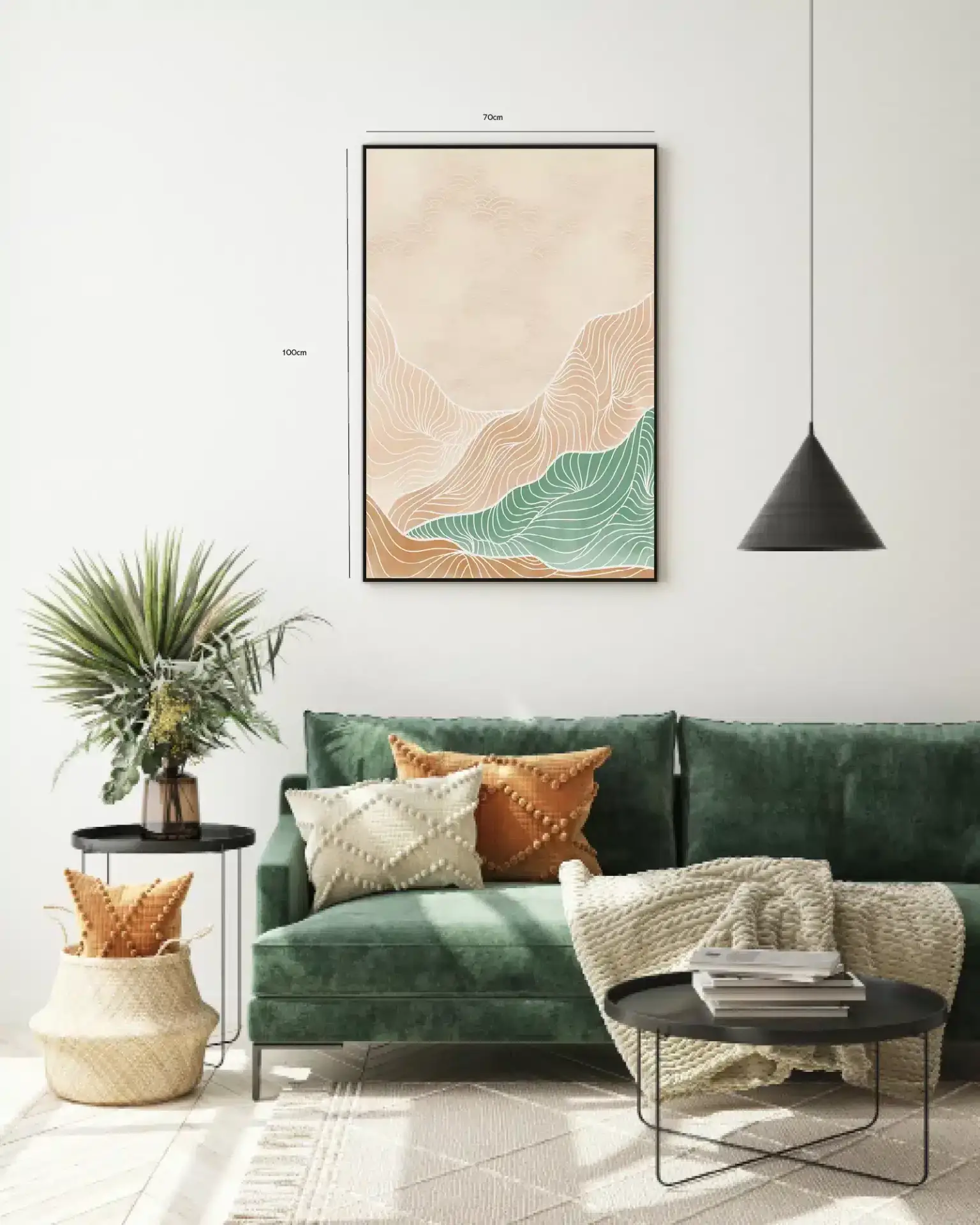 Contour Valley Harmony Plakat