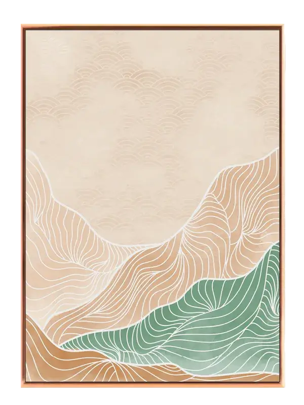 Contour Valley Harmony Plakat