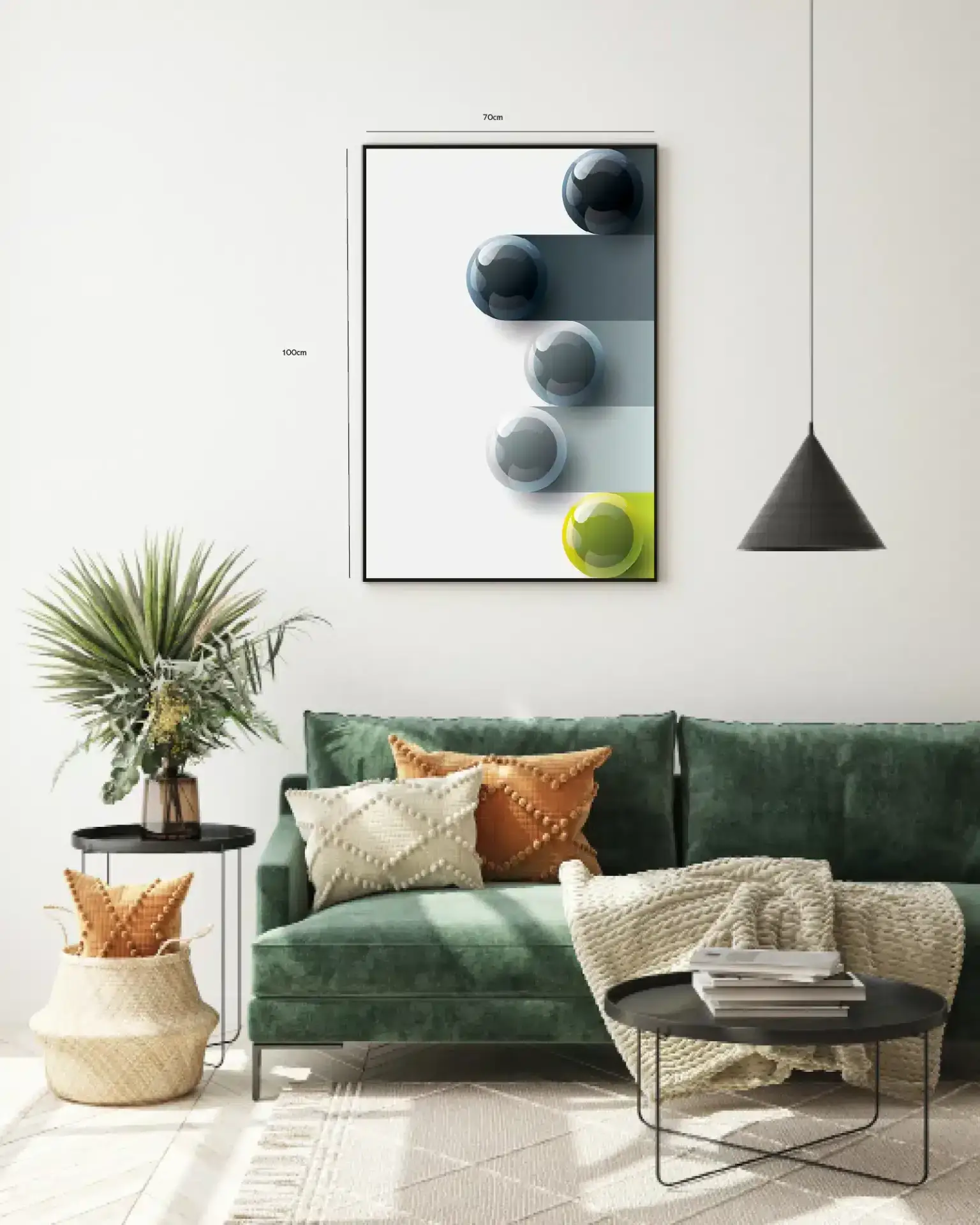 Gradient Sphere Alignment Plakat
