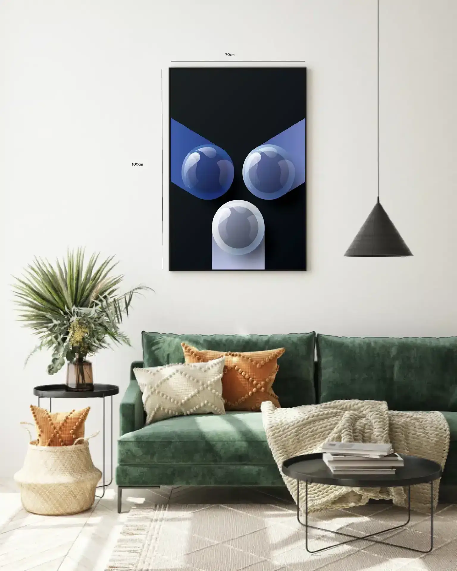 Orbital Sphere Trio Plakat