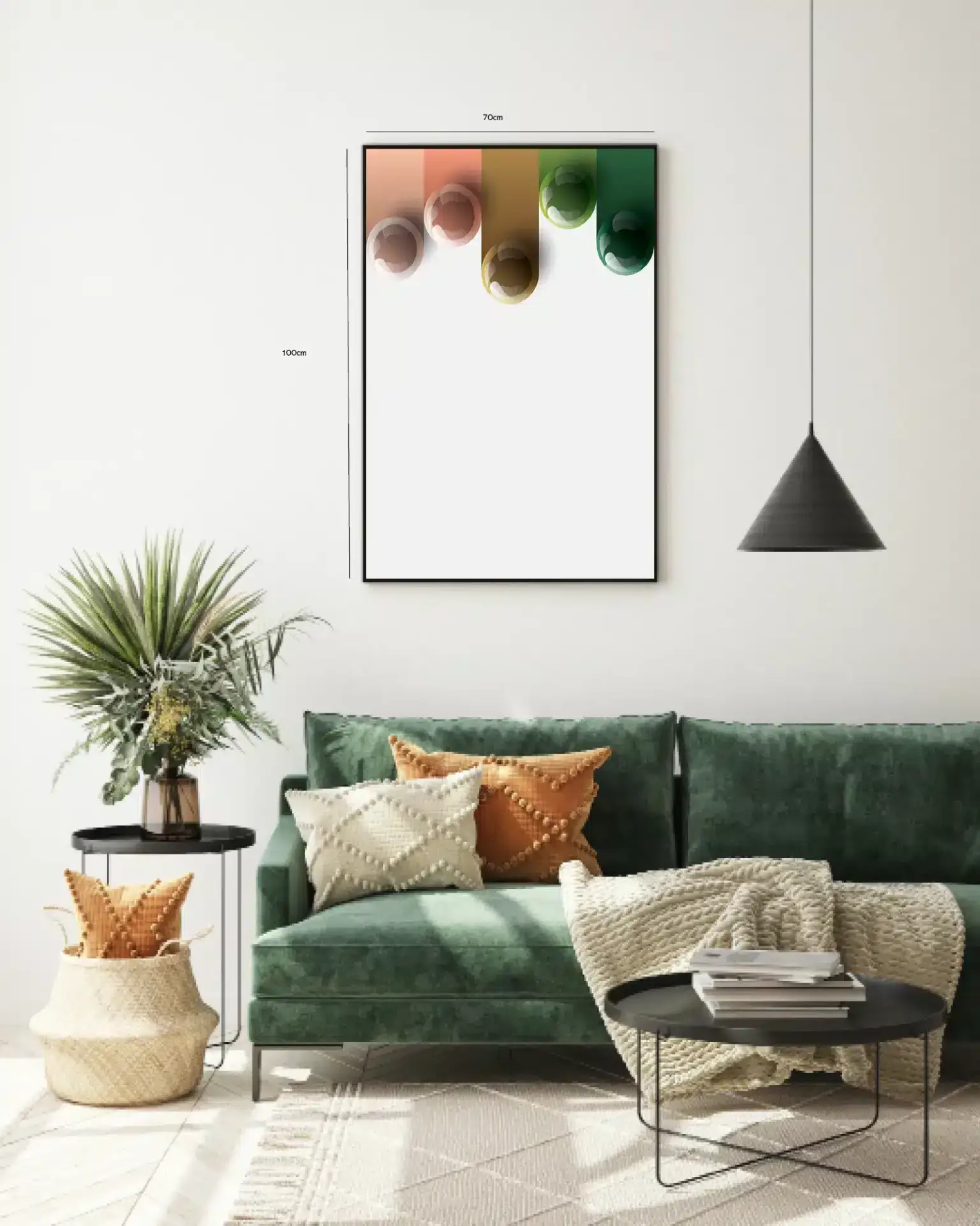 Glossy Orb Layers Plakat