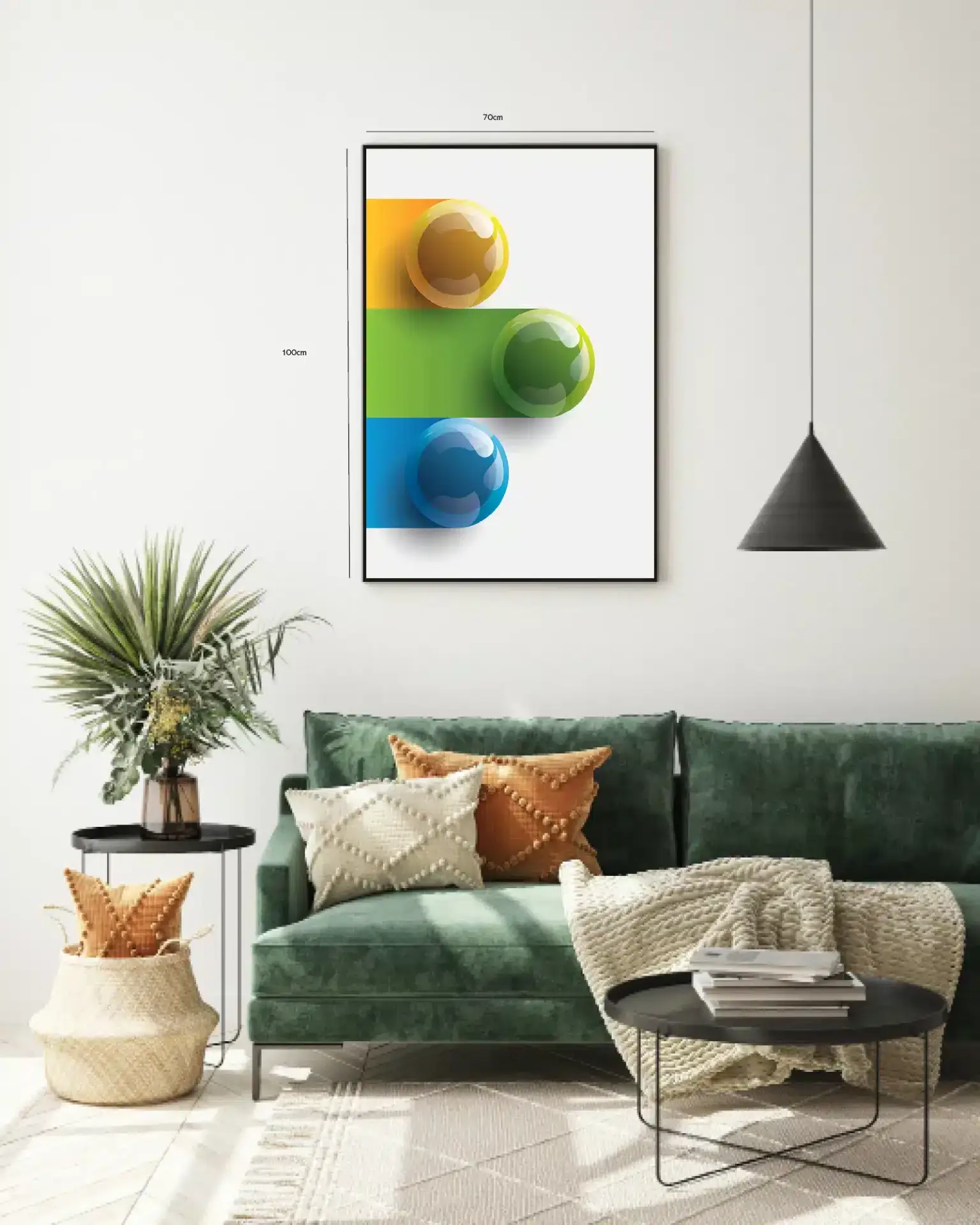 Luminous Orb Layers Plakat