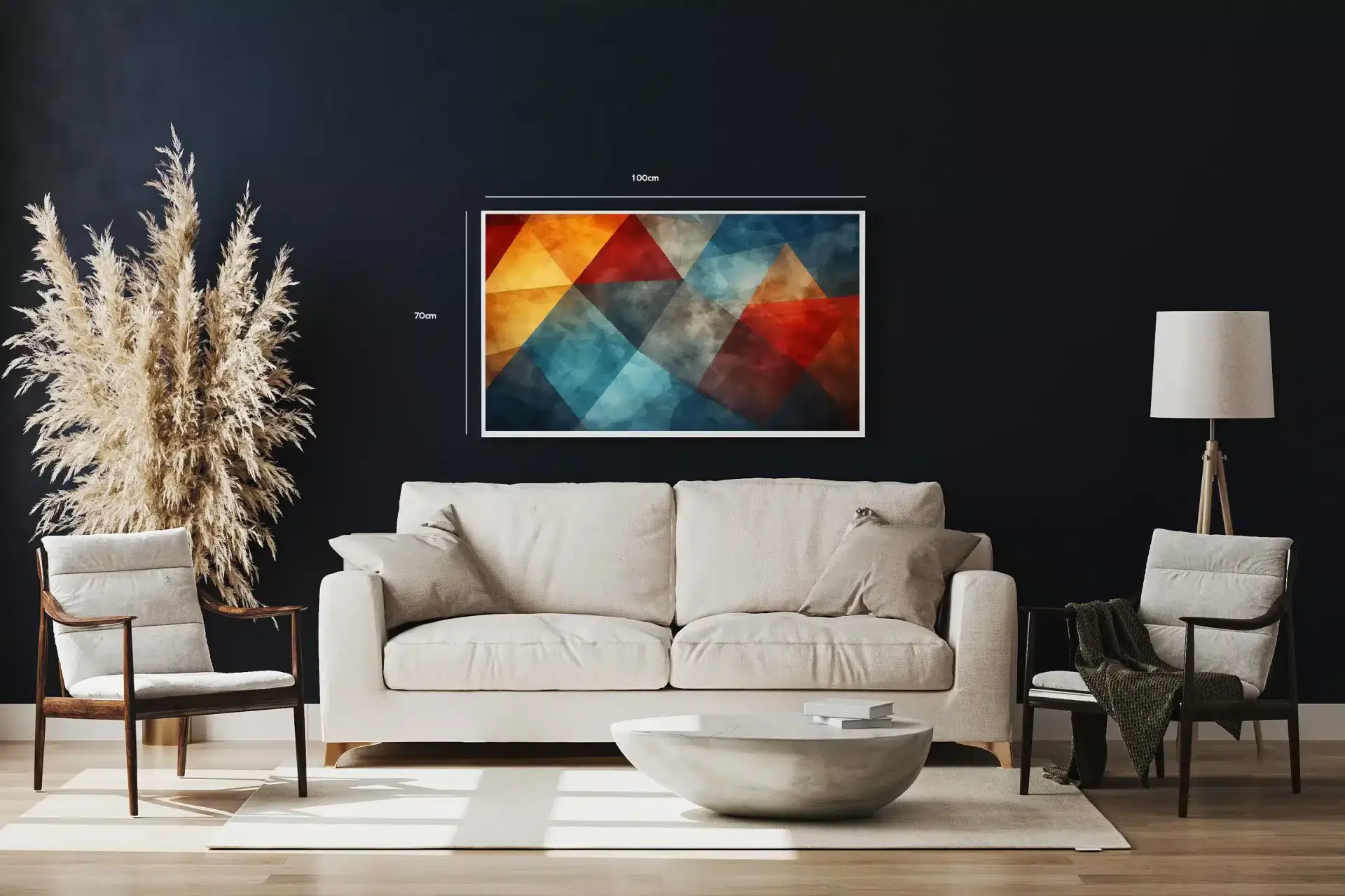 Chromatic Facet Harmony Plakat