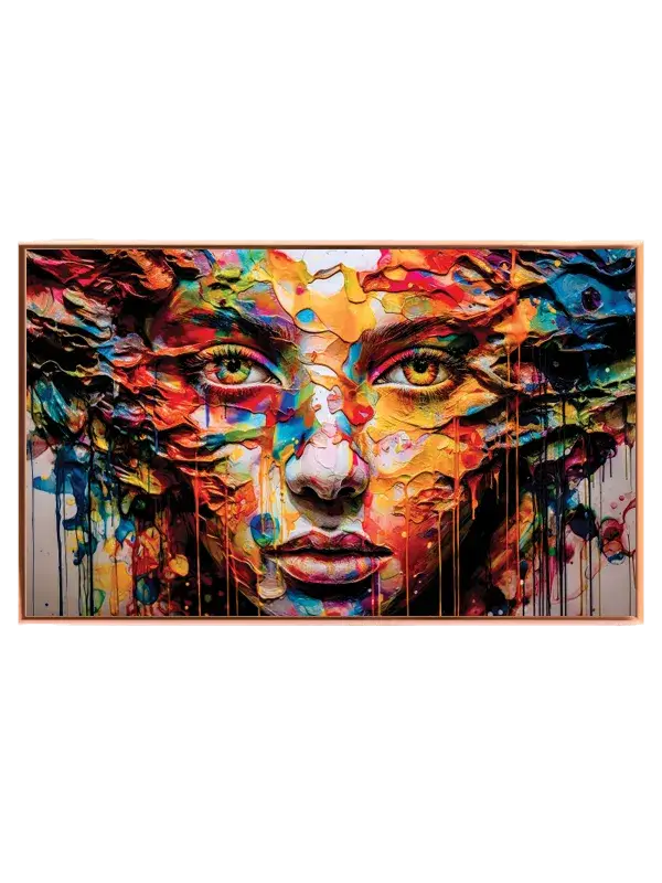 Vivid Veins Portrait Plakat