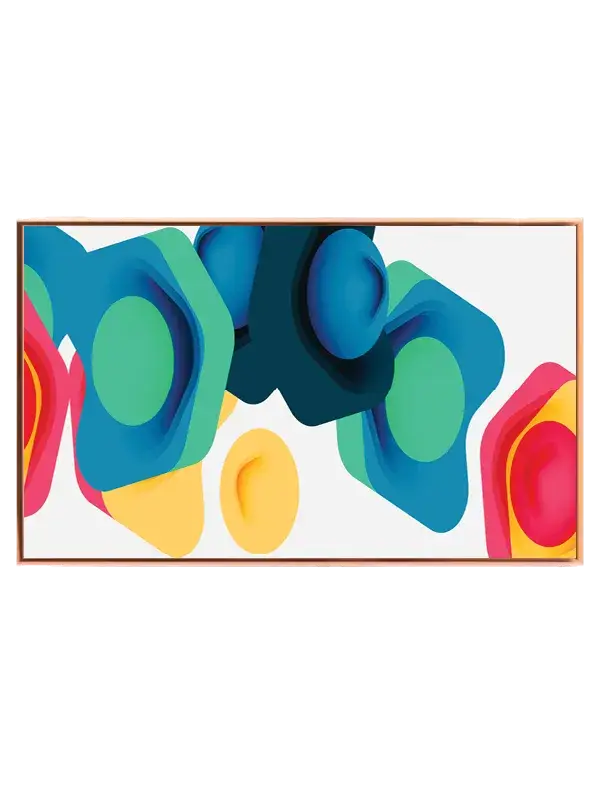 Layered Color Orbs Plakat