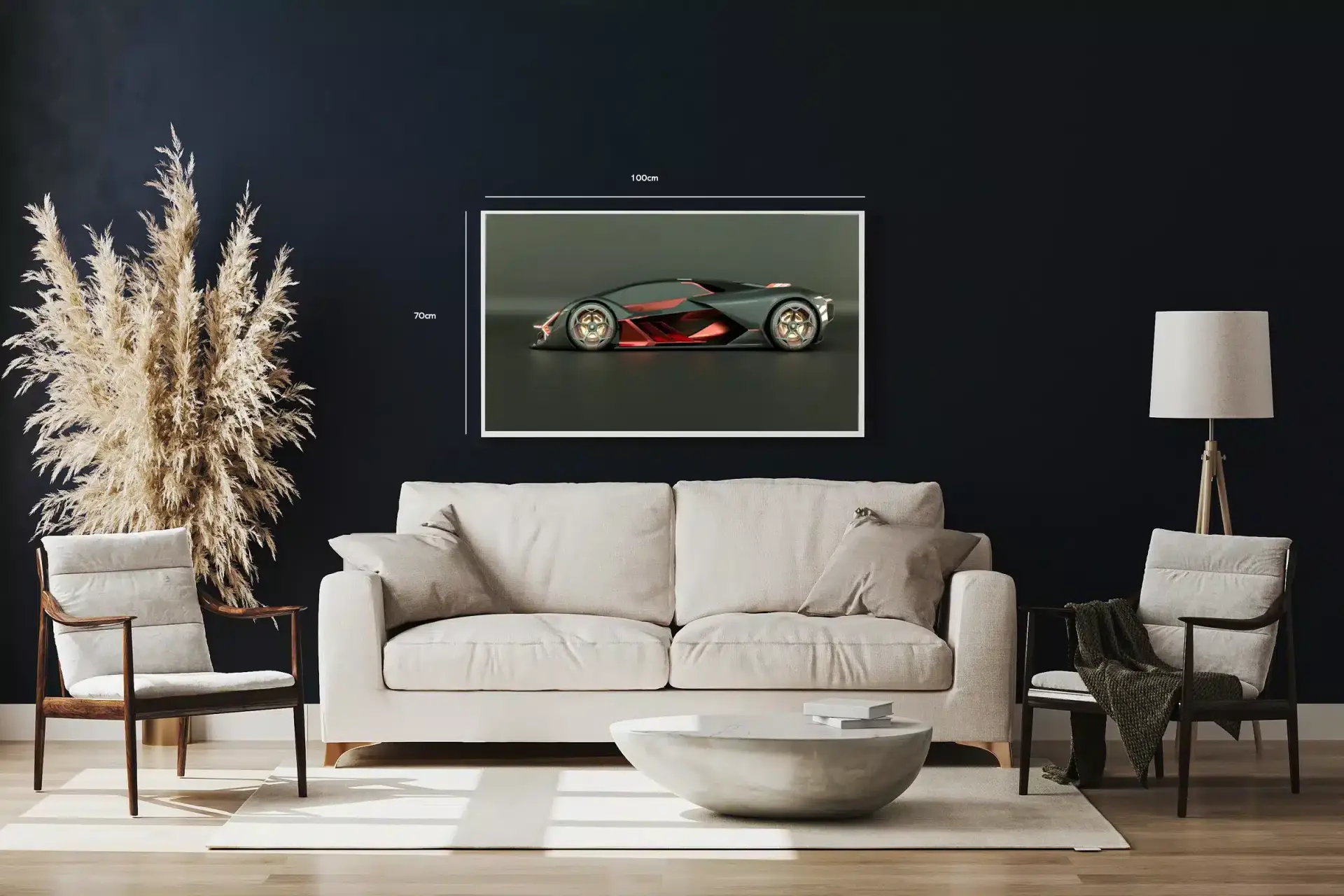 Futuristisk Lamborghini Sportsbil