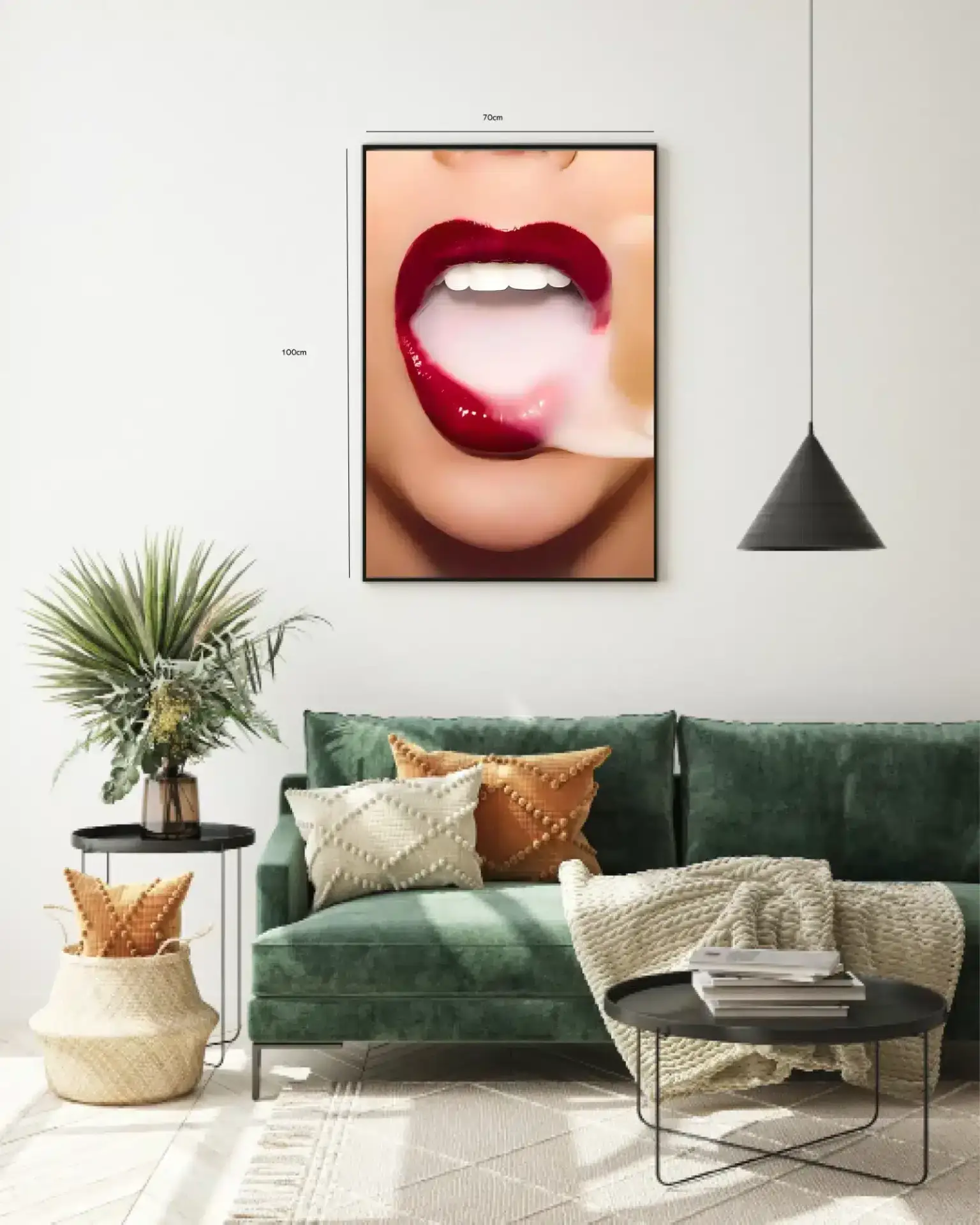 Krom Læber Edition LIPS1 Plakat