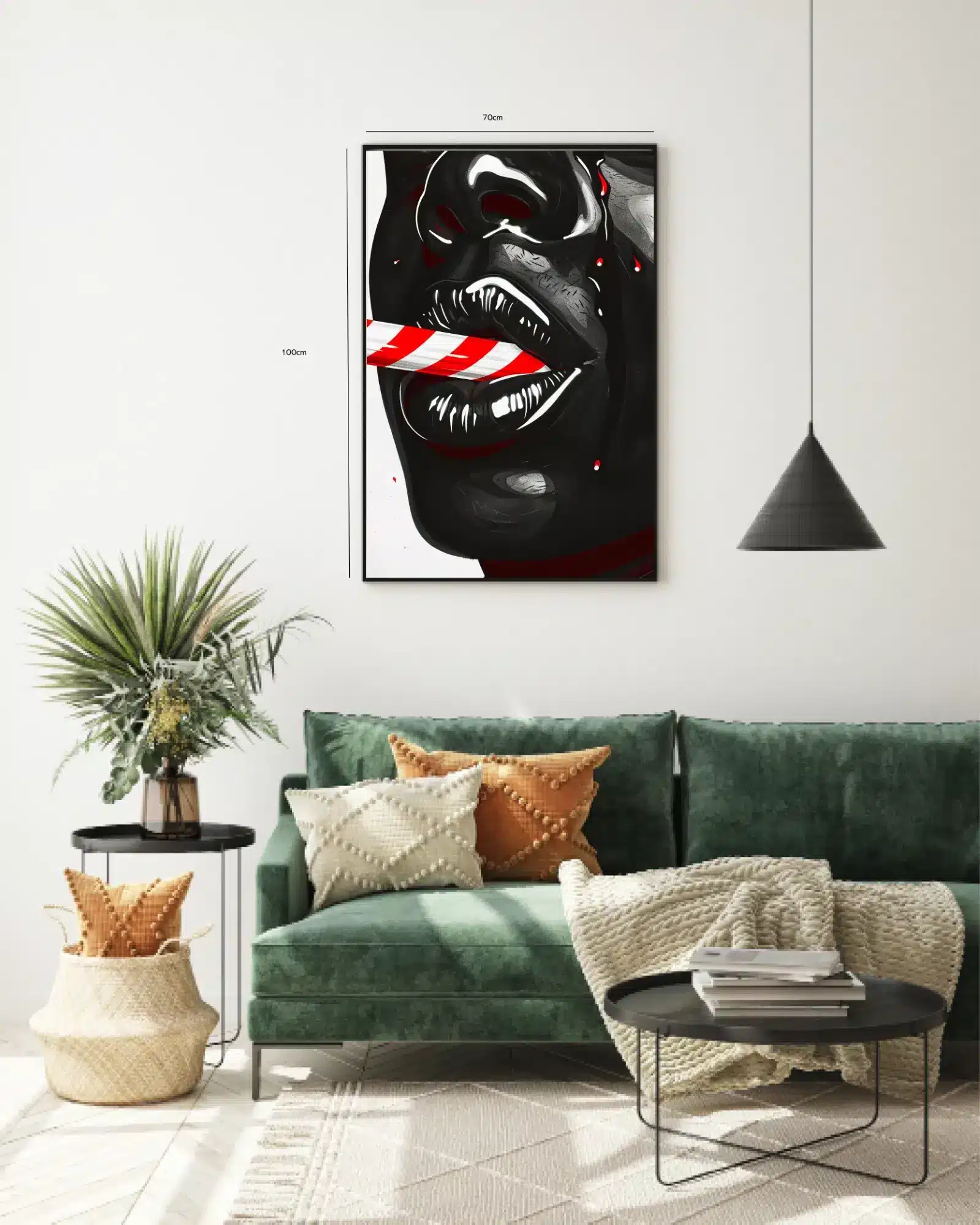 Elektrisk Læber Edition LIPS14 Plakat