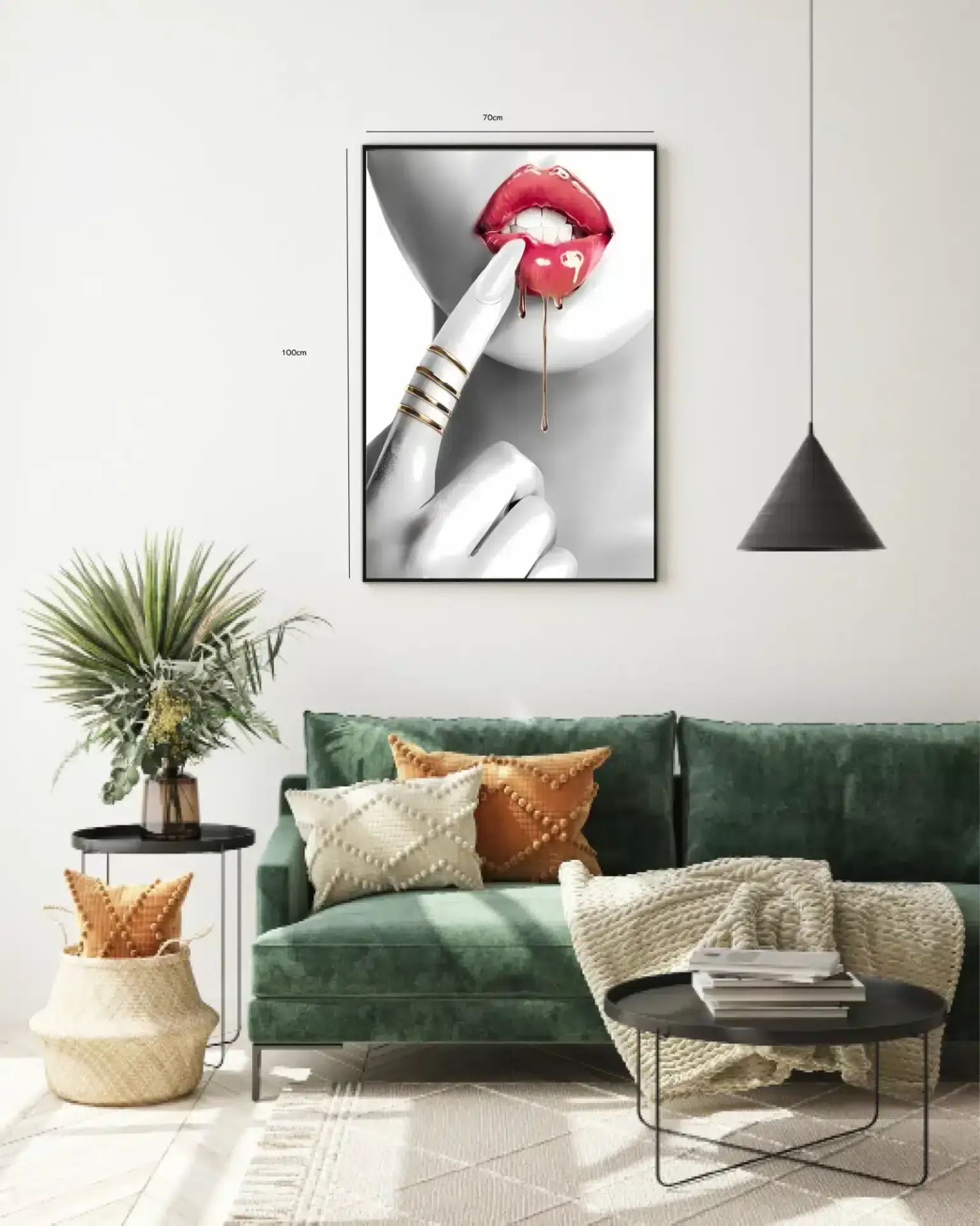 Neon Læber Edition LIPS18 Plakat