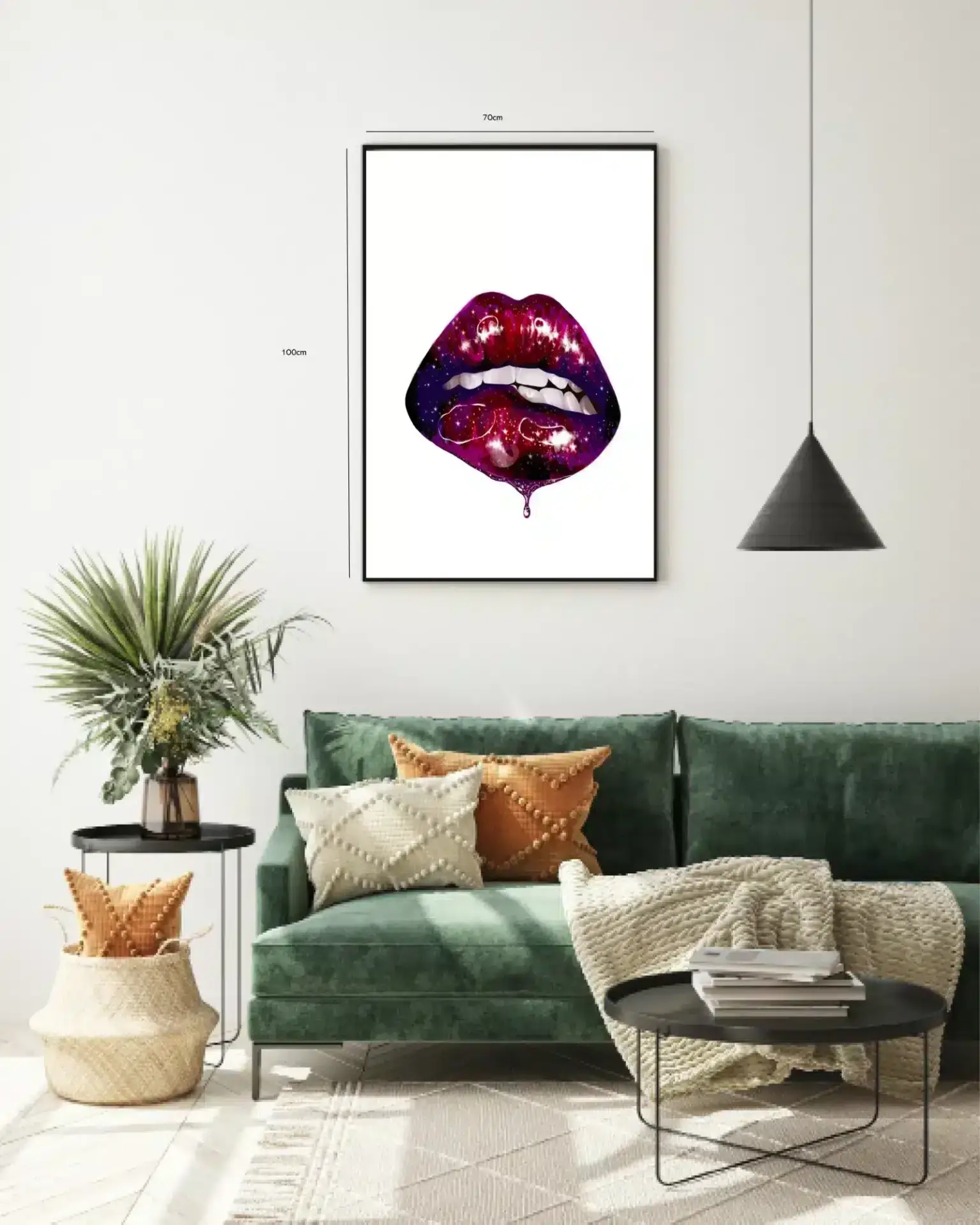 Neon Læber Edition LIPS30 Plakat