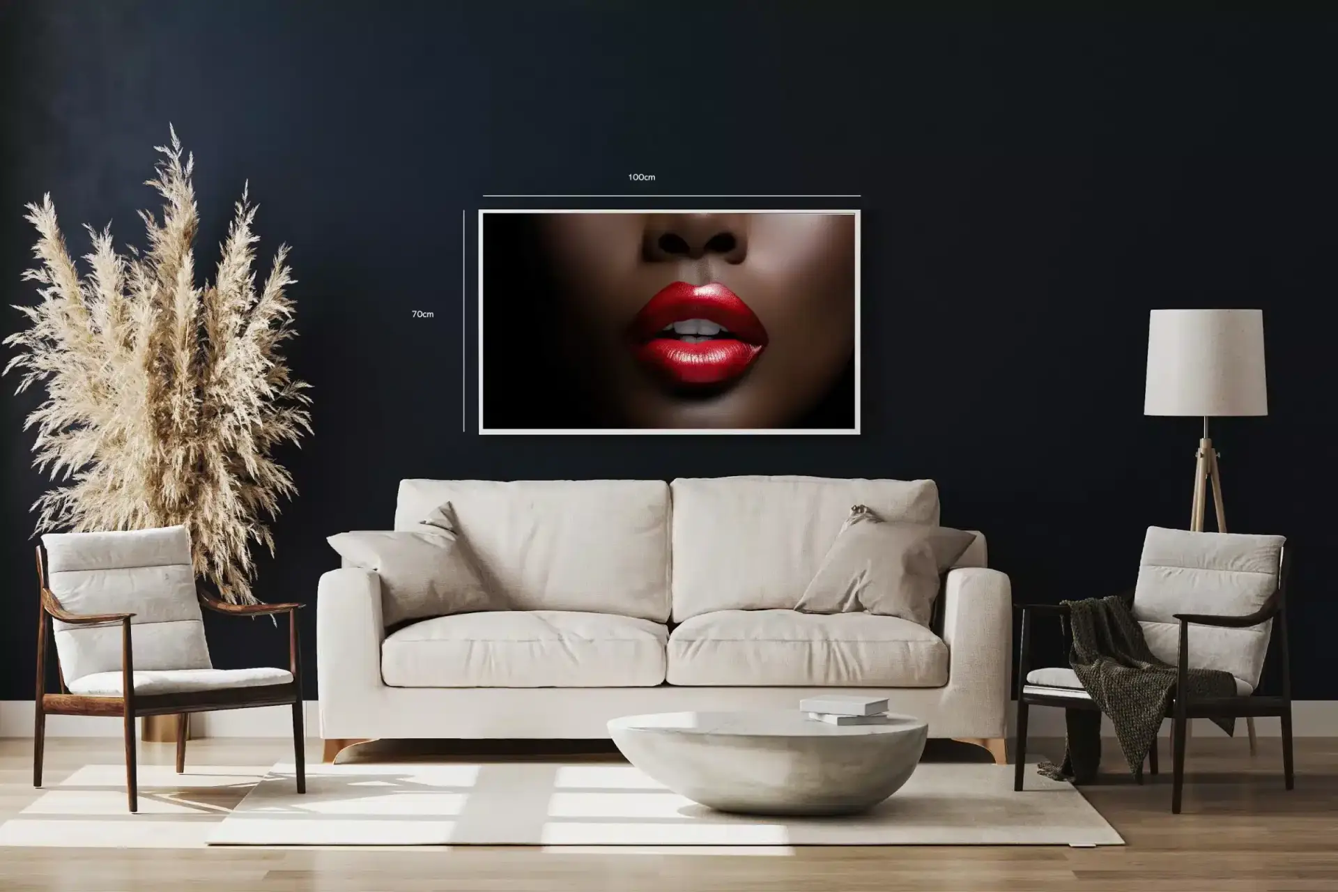 Velour Læber Plakat