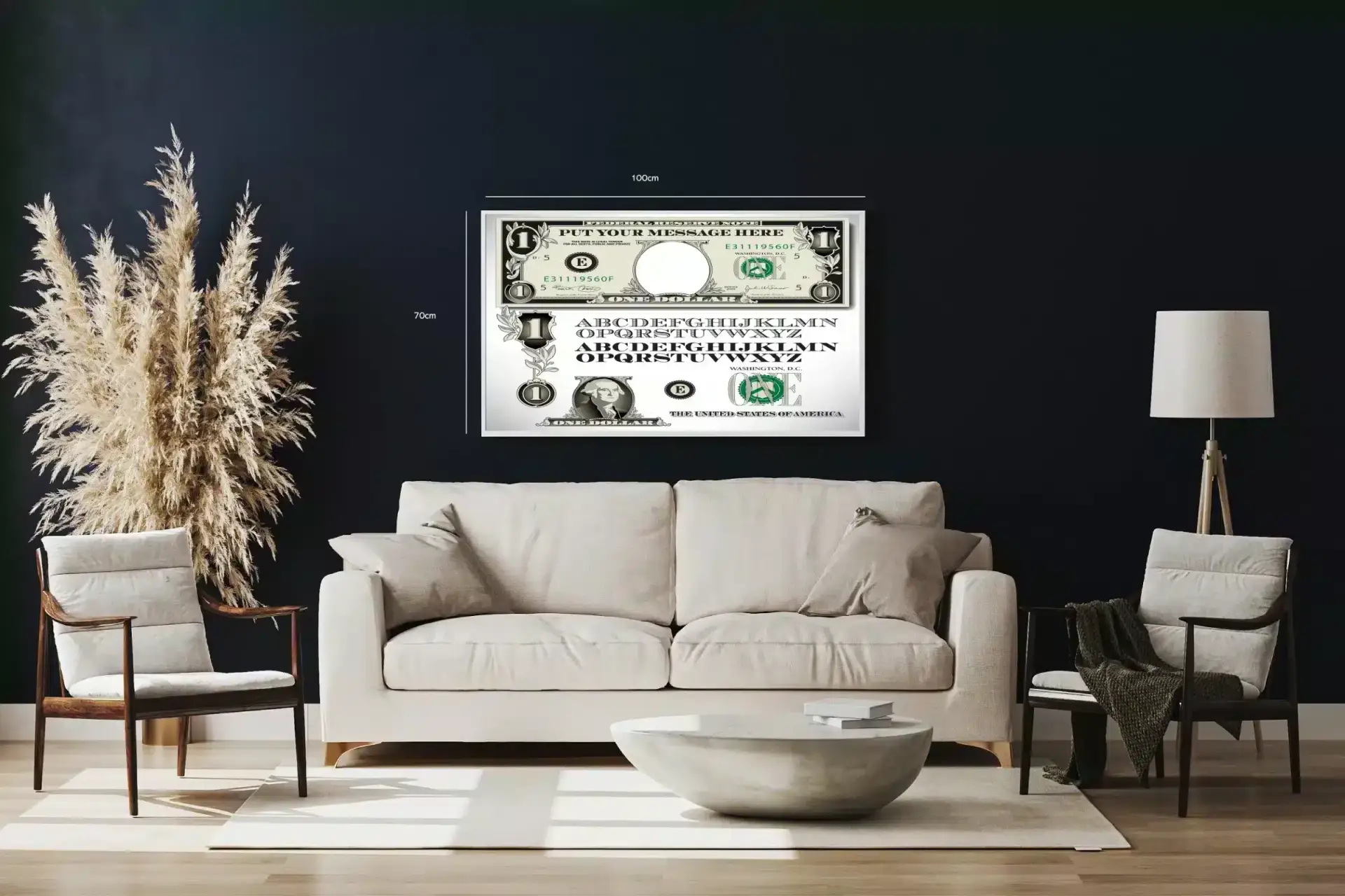 Sort Overflod Plakat