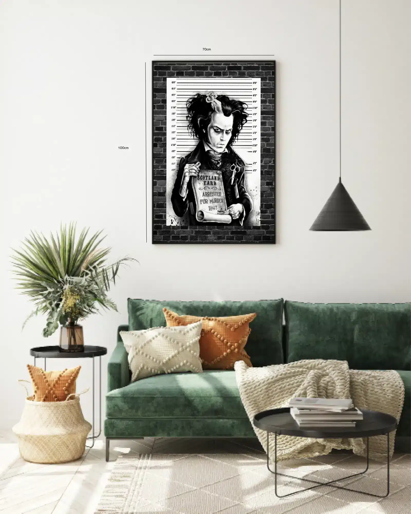 Sort Skygge Plakat