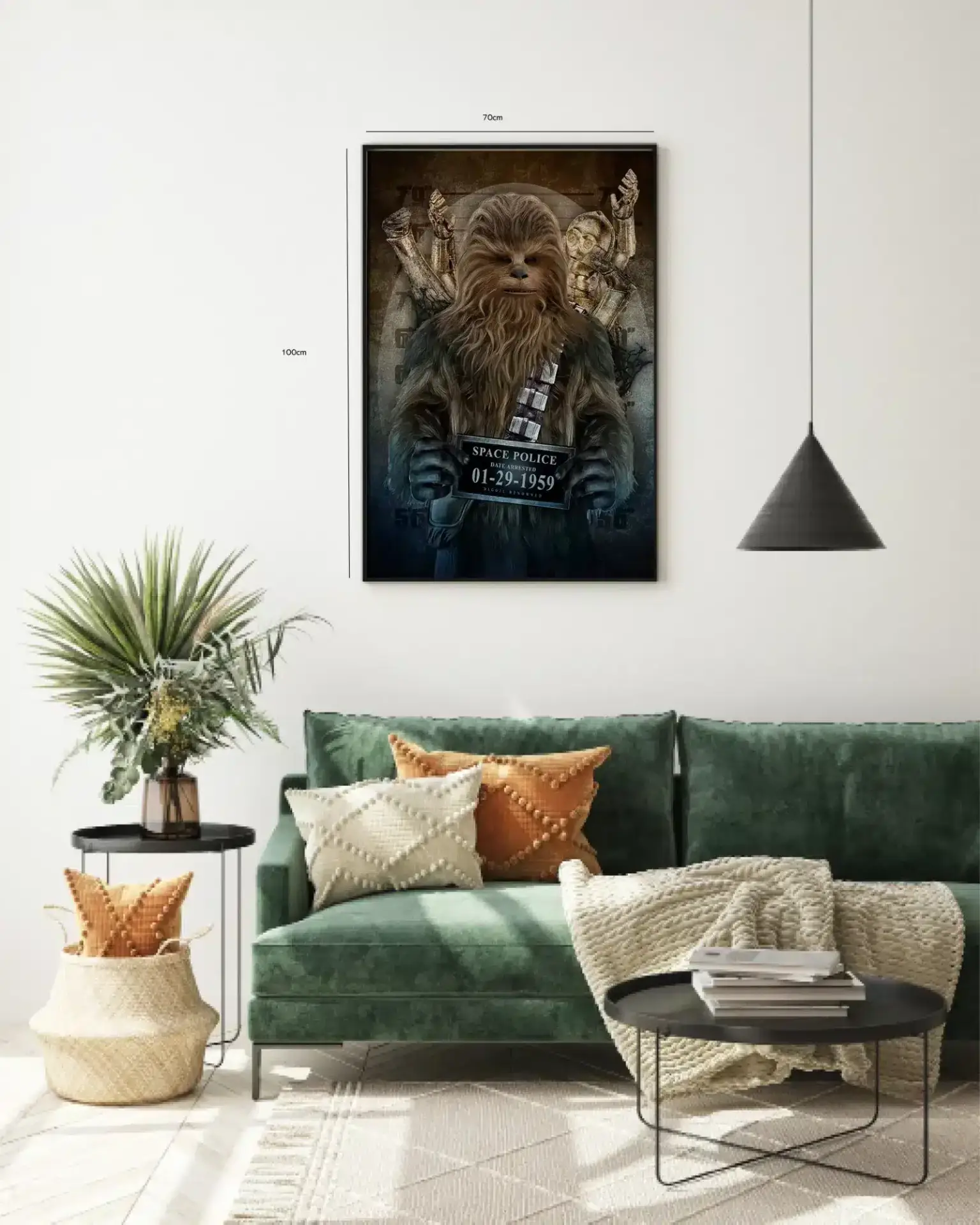 Ikonisk Skygge Plakat