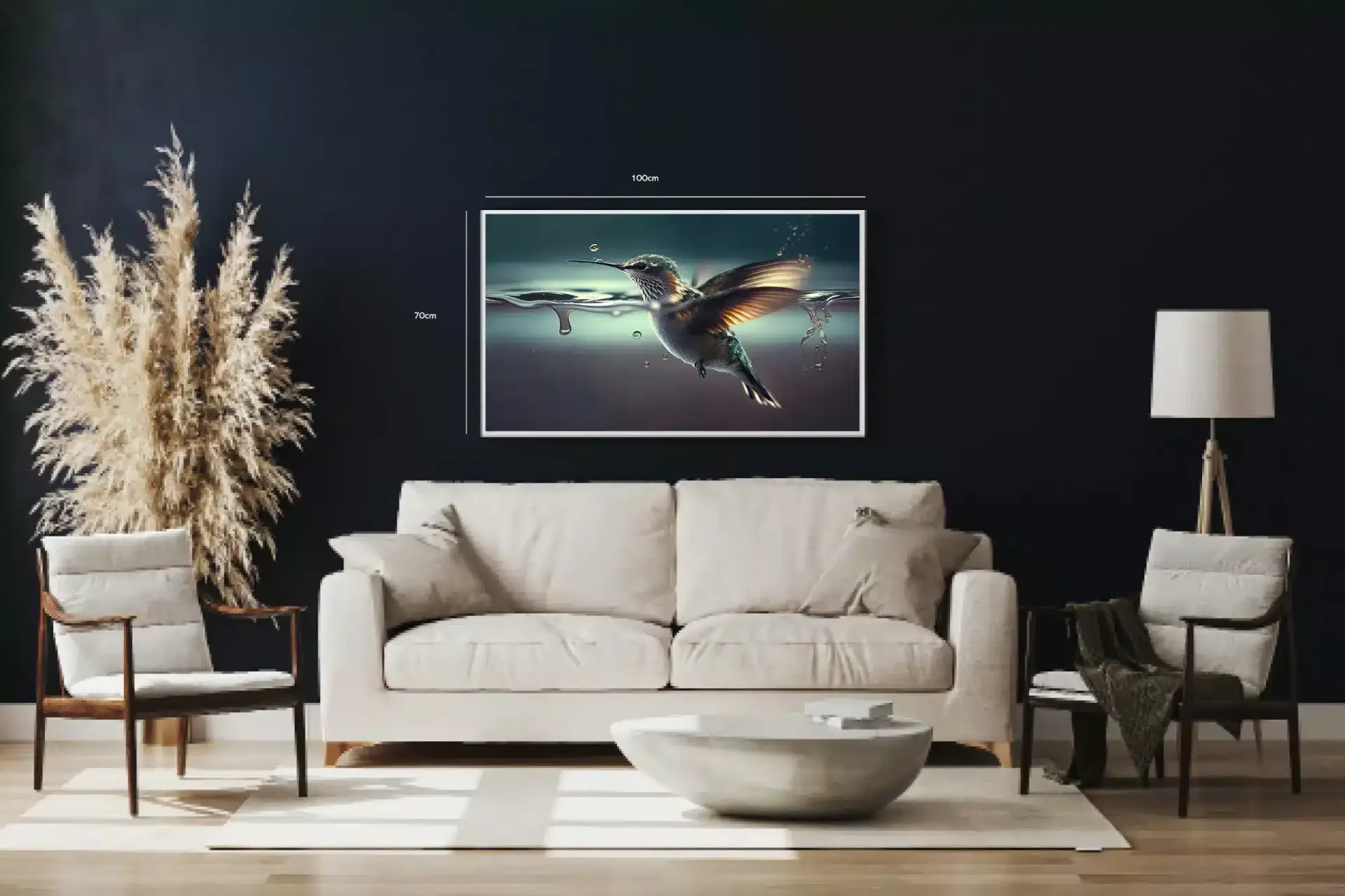 Kolibri Under Vandet Plakat