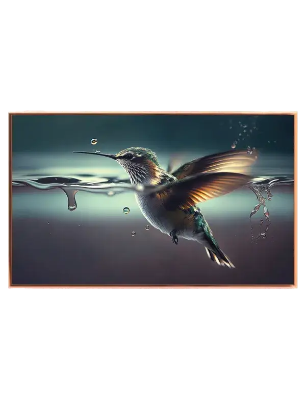 Kolibri Under Vandet Plakat
