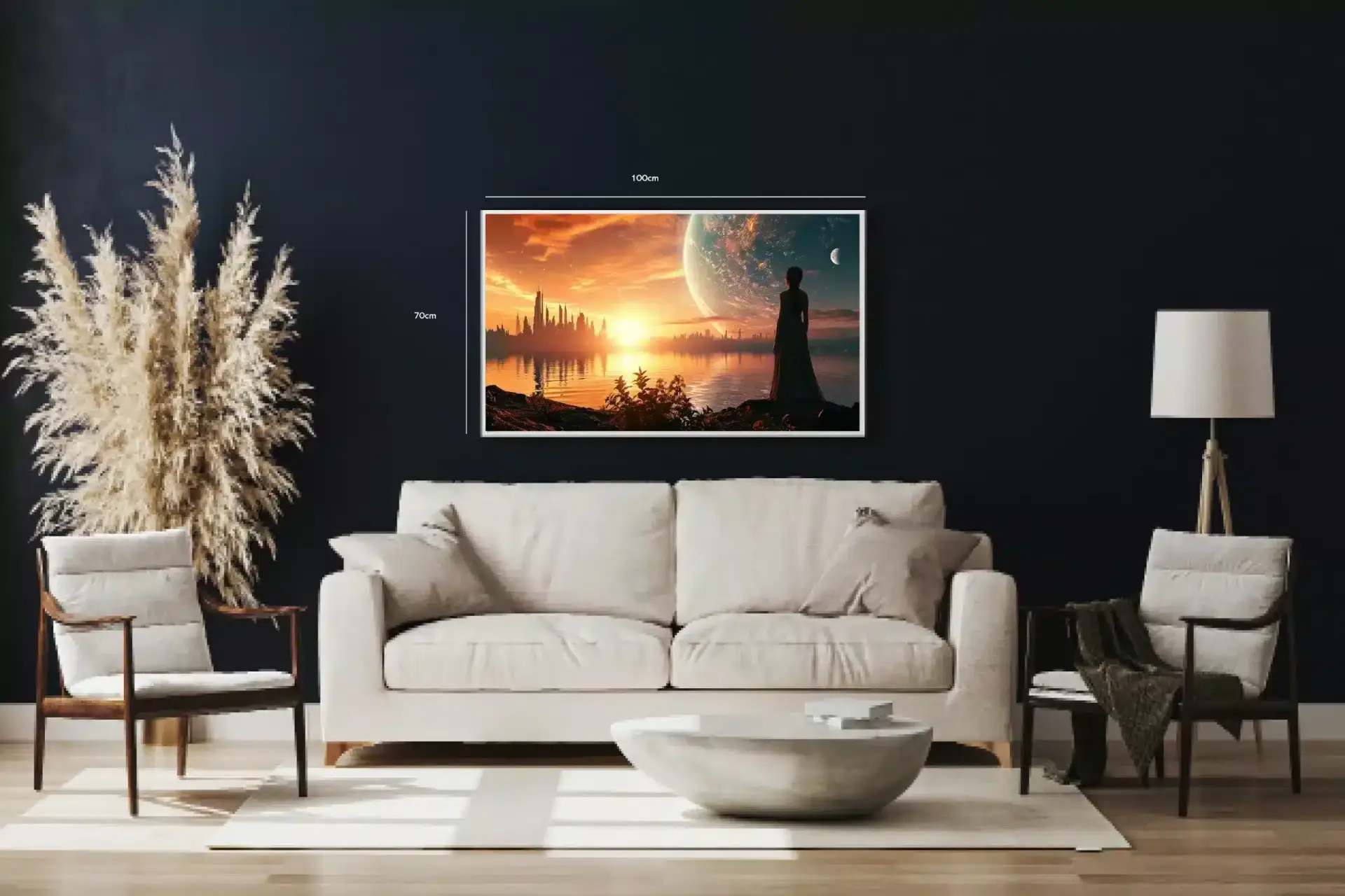 Fremtidens Solnedgang Plakat