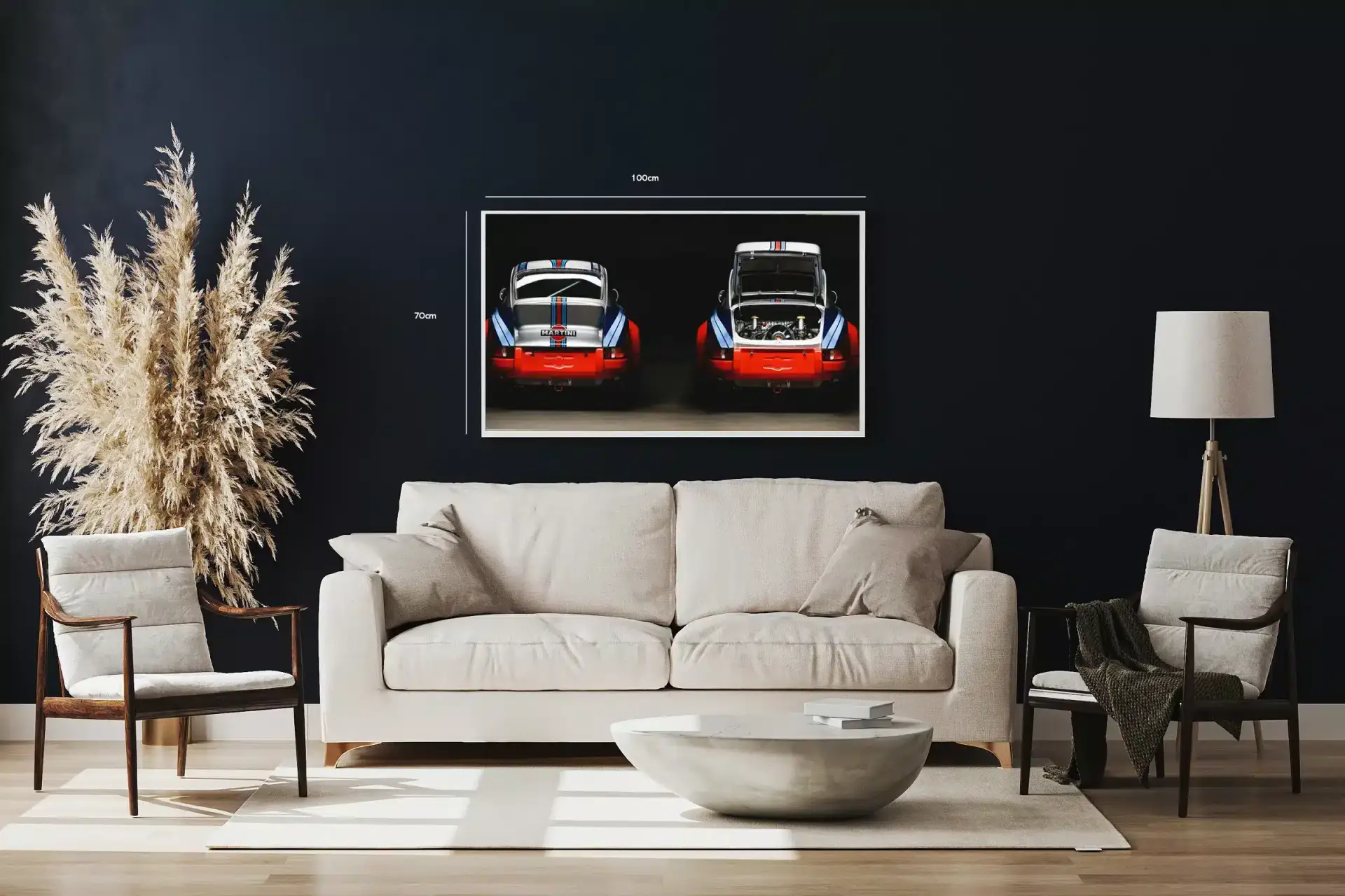 Porsche Martini Racing Bagende